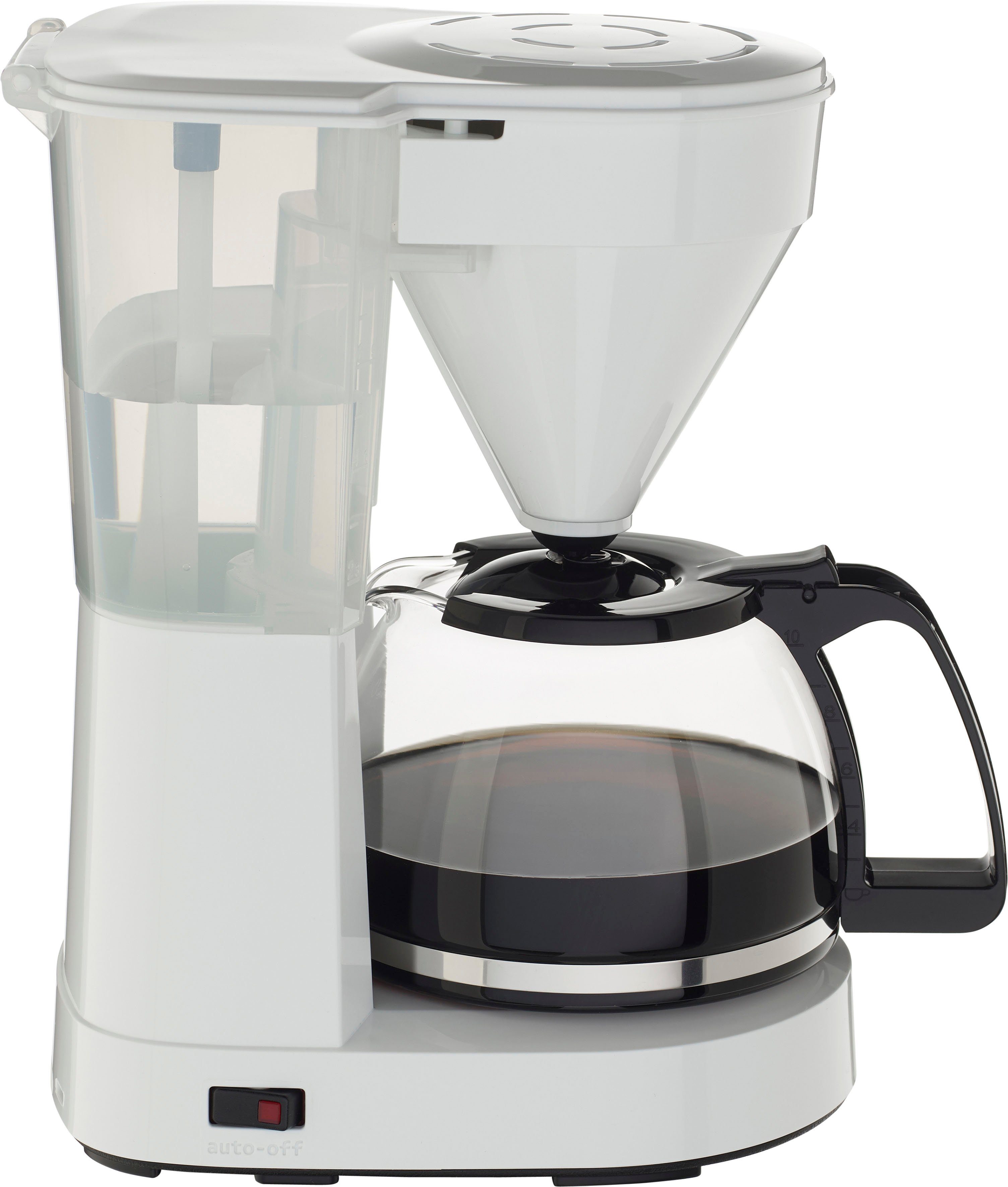 Melitta Filterkaffeemaschine Easy 1023-01, Papierfilter 1x4