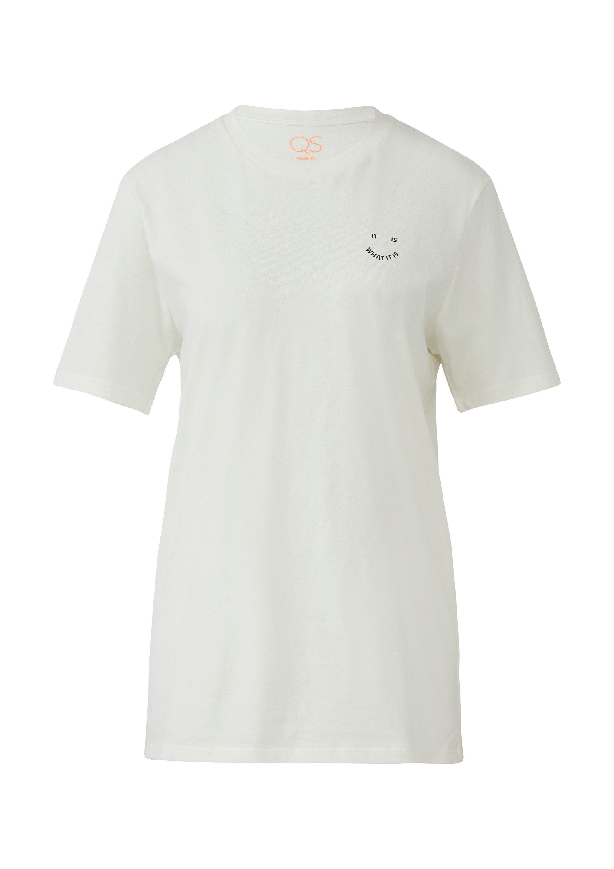 QS Kurzarmshirt T-Shirt Unisex T-Shirt mit günstig online kaufen