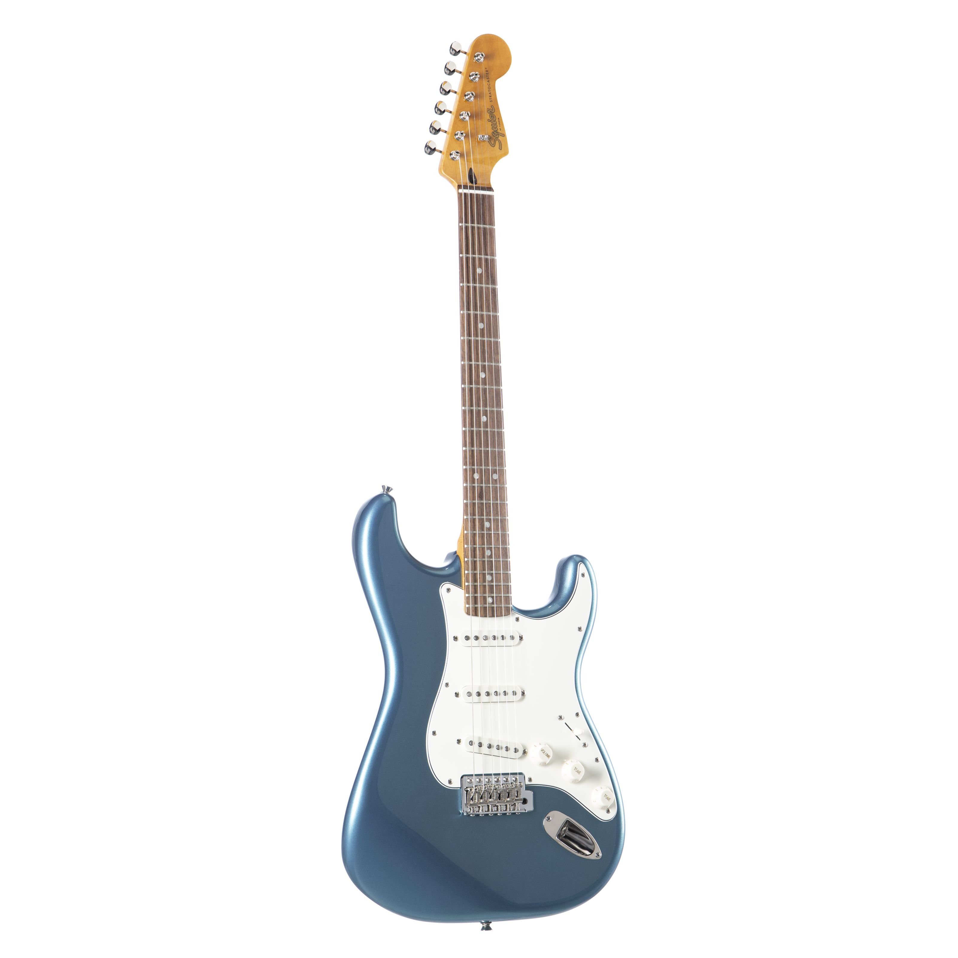 Squier E-Gitarre, E-Gitarren, ST-Modelle, Classic Vibe '60s Stratocaster IL Lake Placid Blue - E-Gitarre