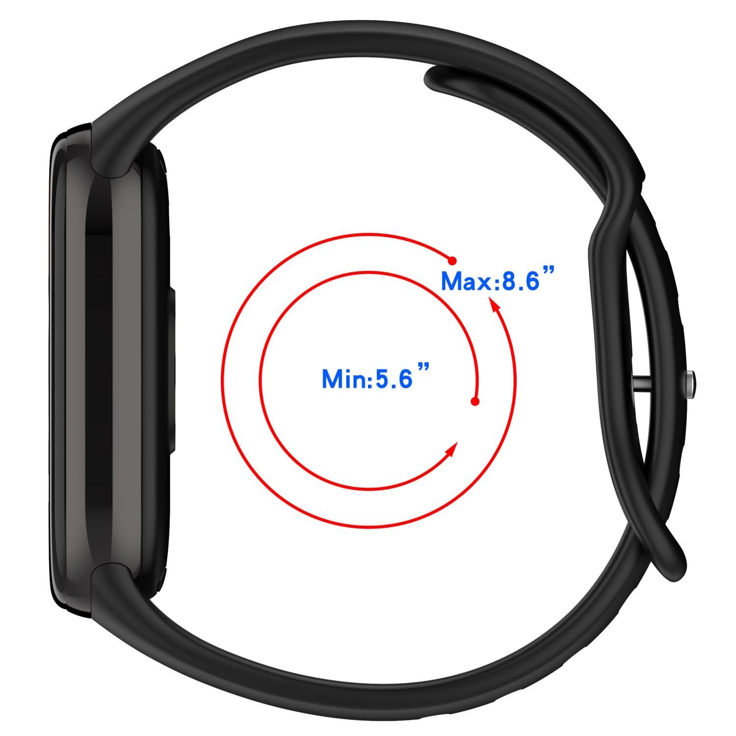 Wigento Smartwatch-Armband Für Xiaomi Smart Band günstig online kaufen