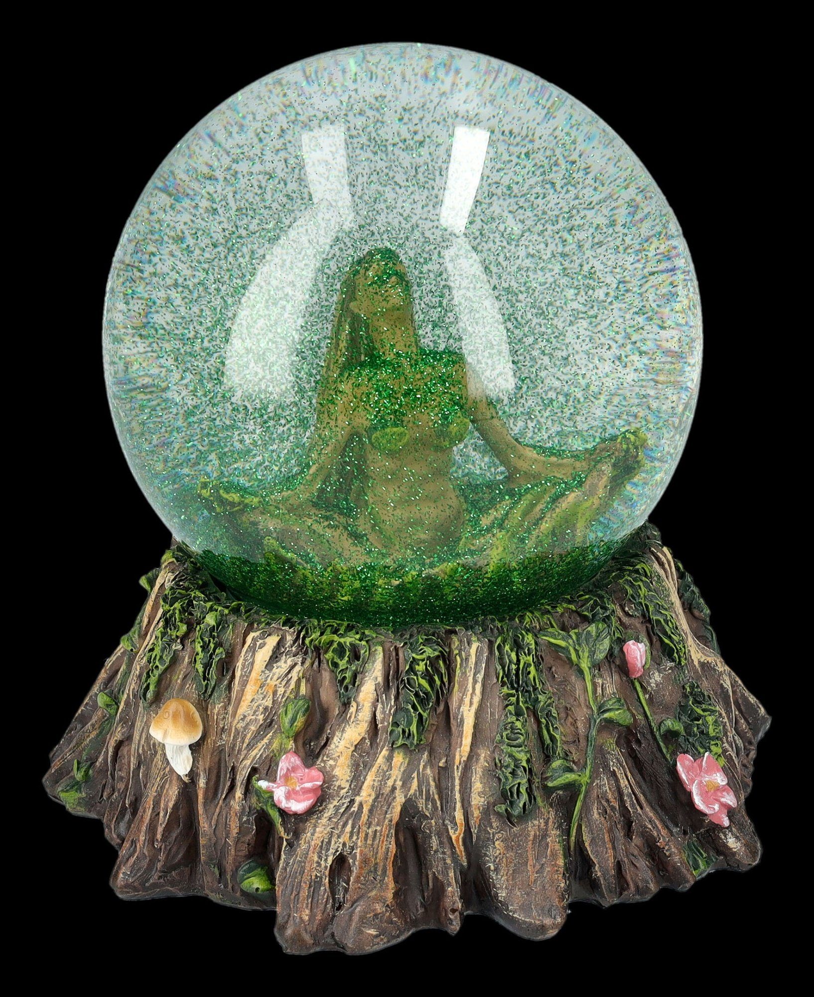 Figuren Shop GmbH Schneekugel Schneekugel Mutter Erde - Balance of Nature - günstig online kaufen