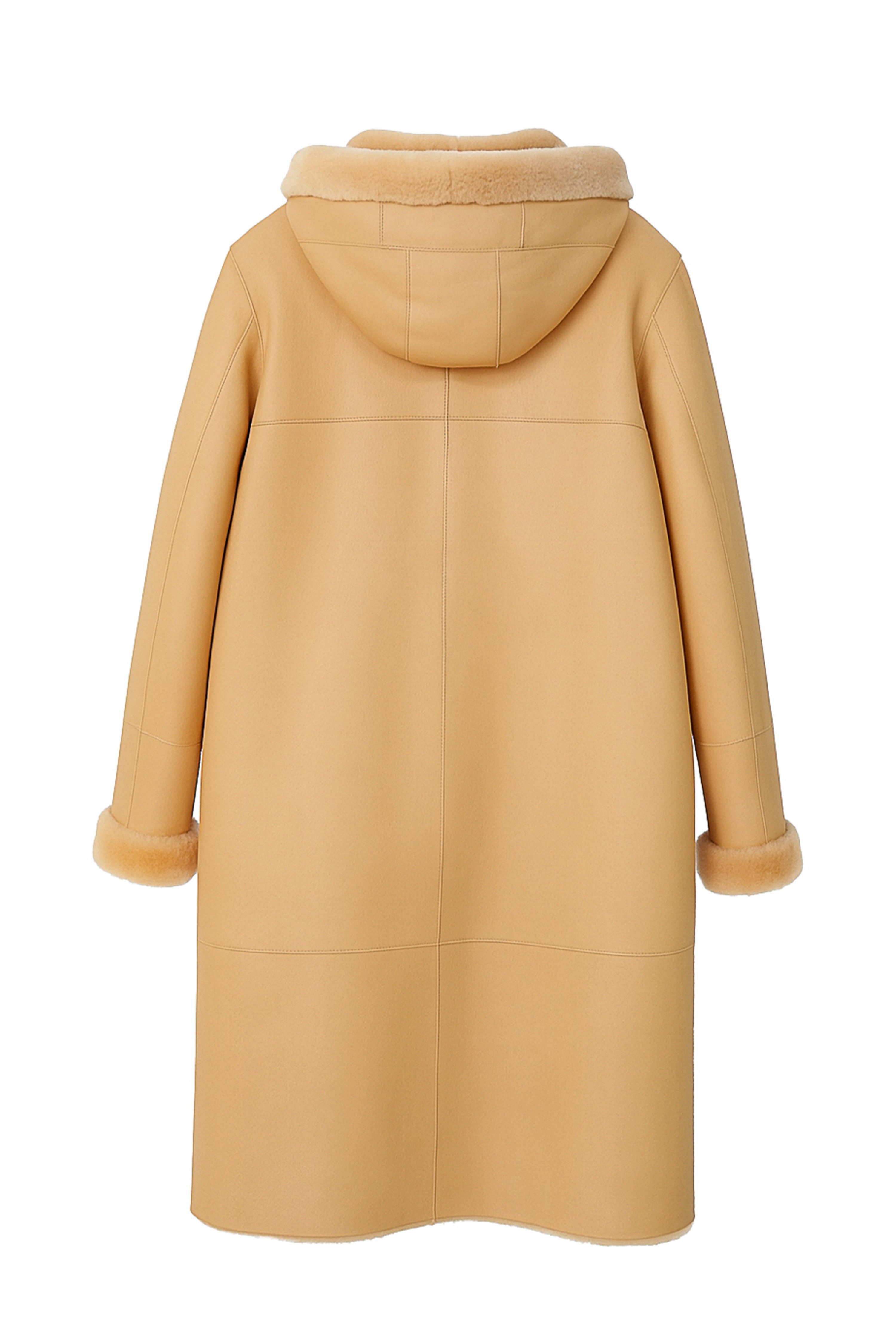 FUNK since 1776 Ledermantel aus Merino Lamm zum Wenden kann von beiden Seiten getragen werden