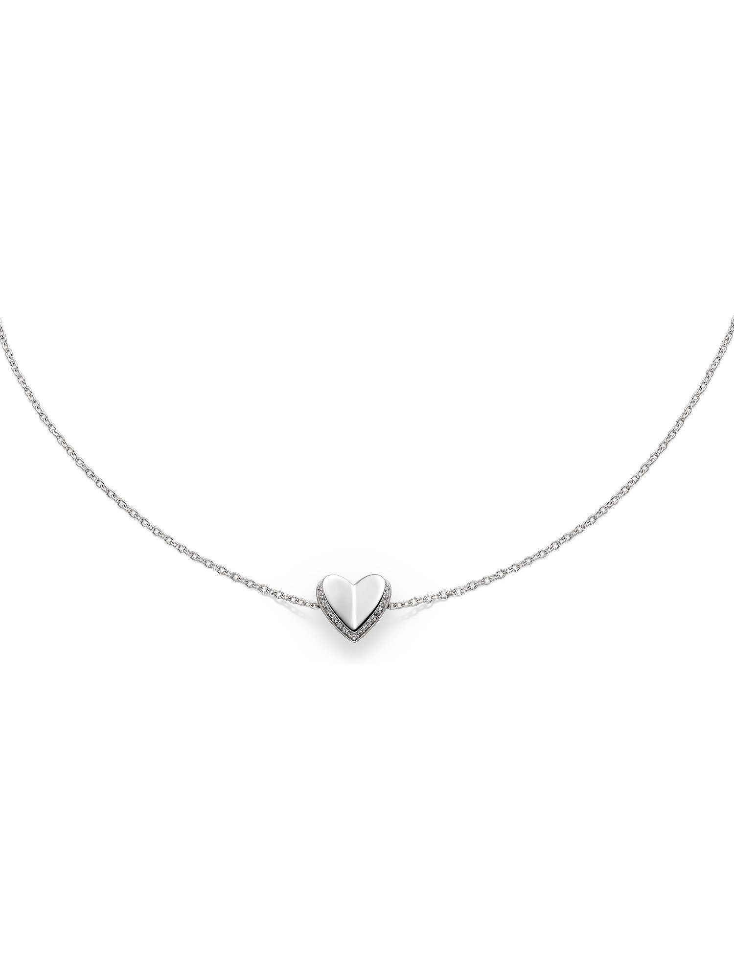 s.Oliver Armband S.Oliver Damen-Armband Edelstahl Herz