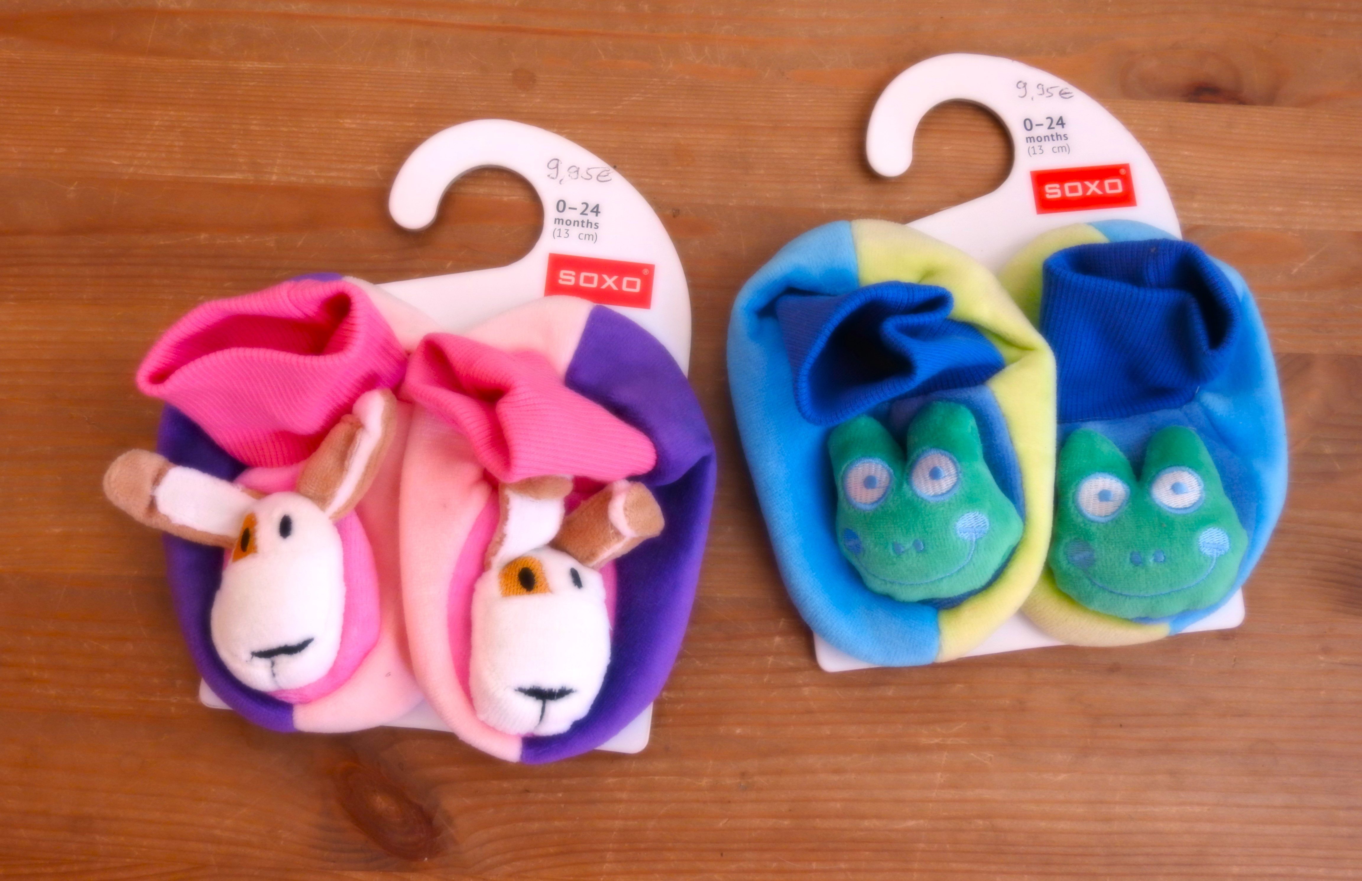 Soxo Tierisch guad Plüsch Hausschuhe