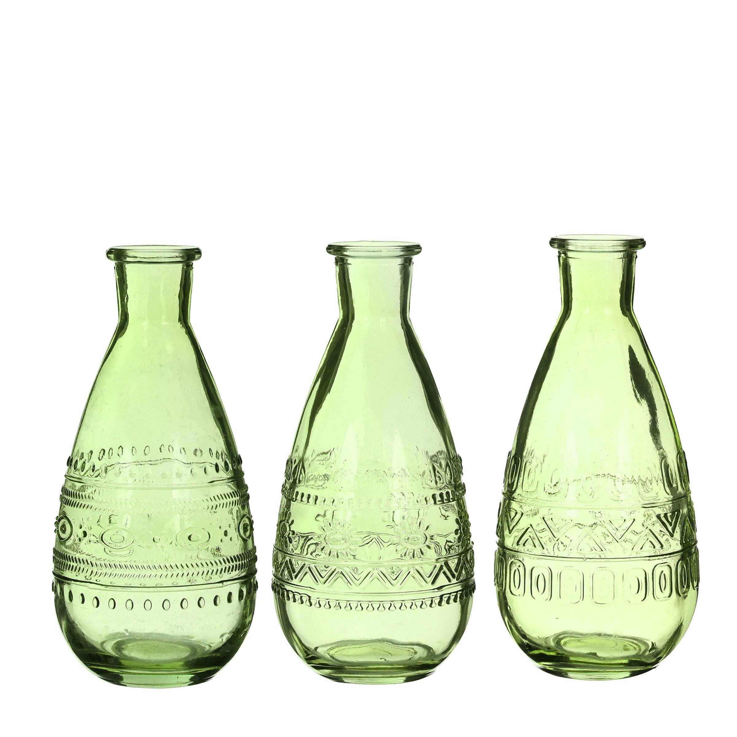 finehomegarden Dekovase Glas Flasche ROME Ø7,5cm günstig online kaufen