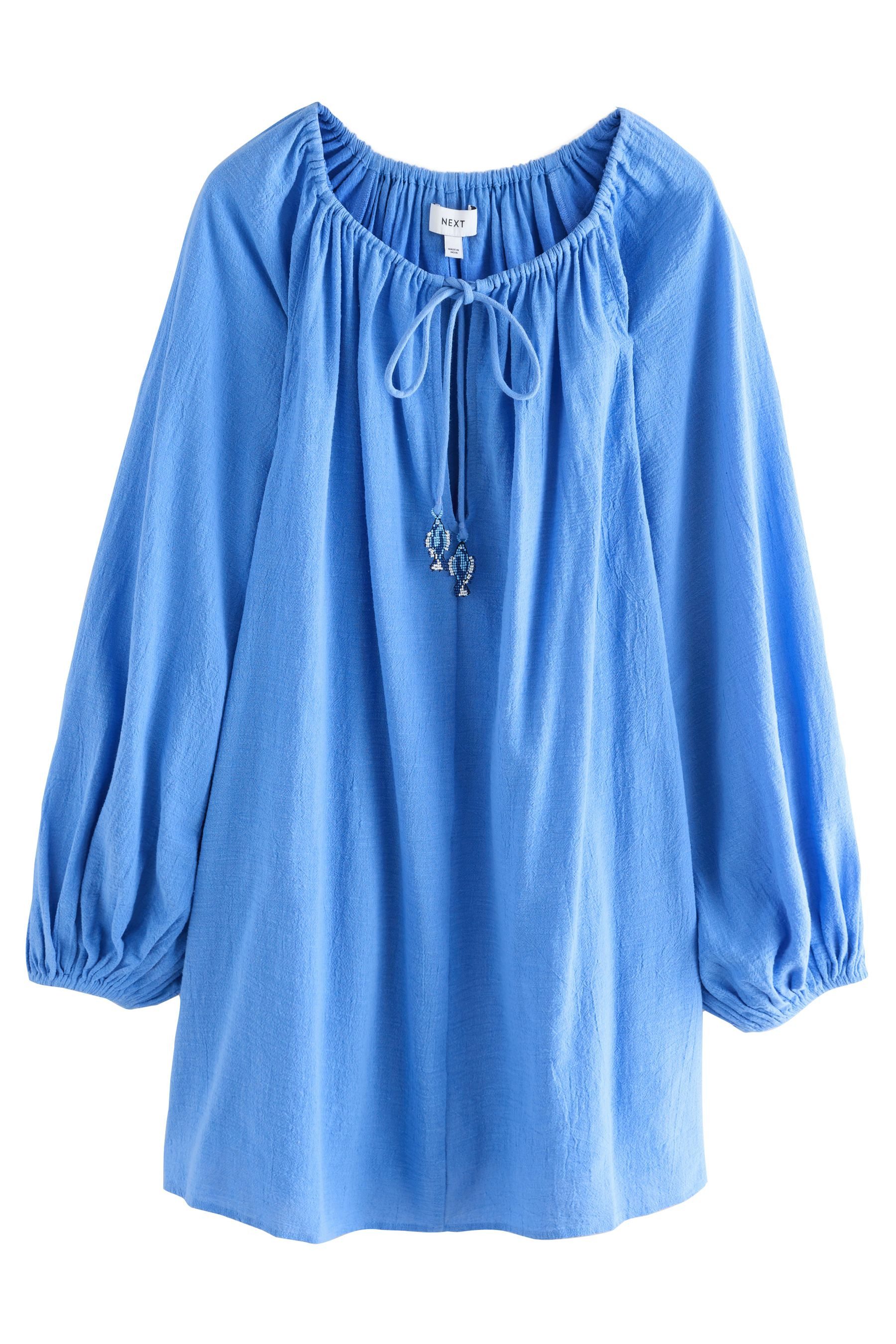 Next Strandkleid Sommerlicher Cover-up aus Baumwolle (1-tlg) günstig online kaufen