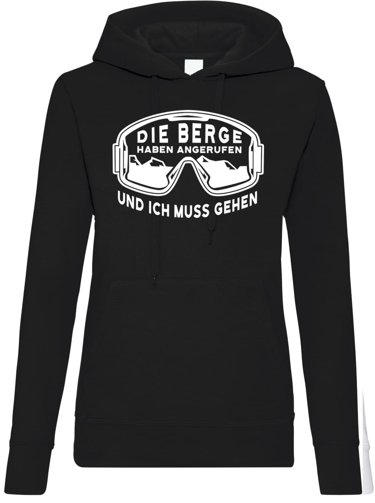 Kapuzenpullover Ich Muss Zu Den Bergen Damen Hoodie Pullover