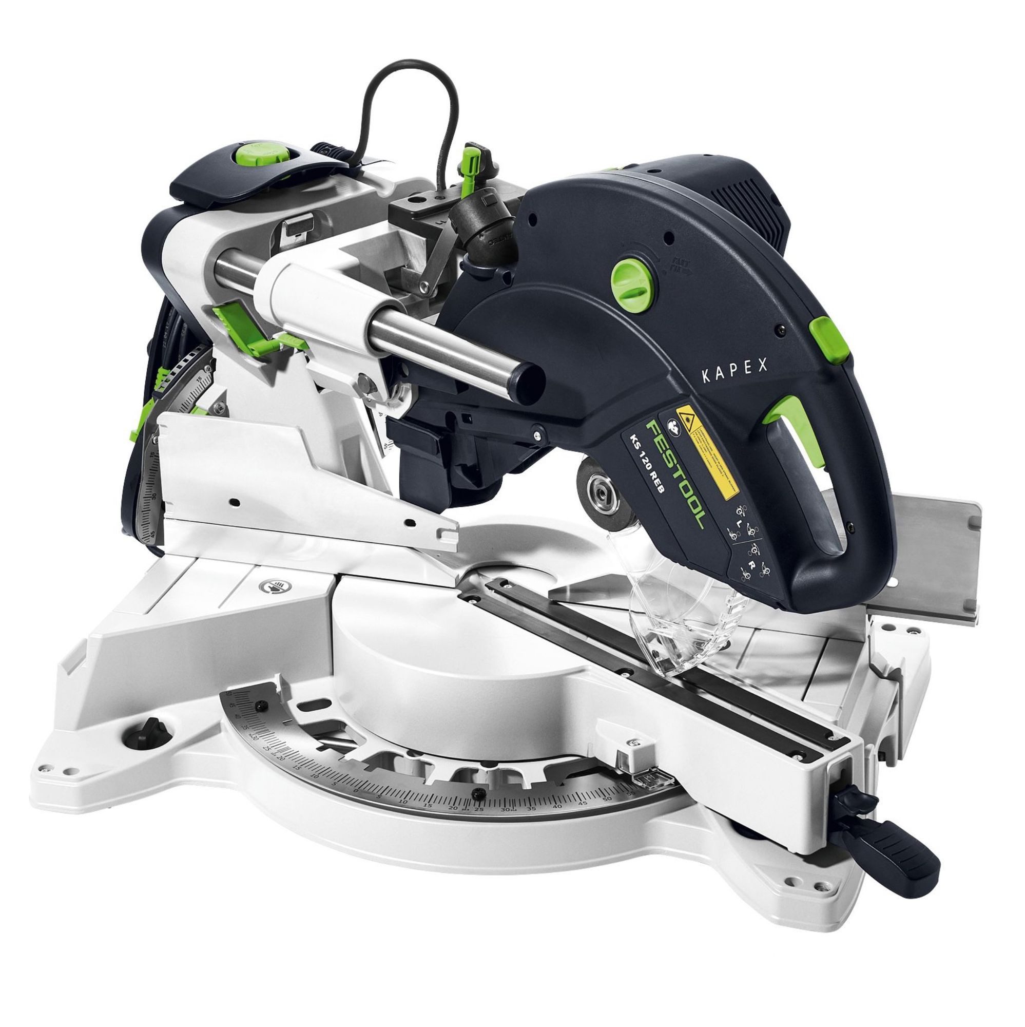 FESTOOL Kapp- und Gehrungssäge KS 120 REB Kapp Zugsäge KAPEX 1600W 260mm (575302)