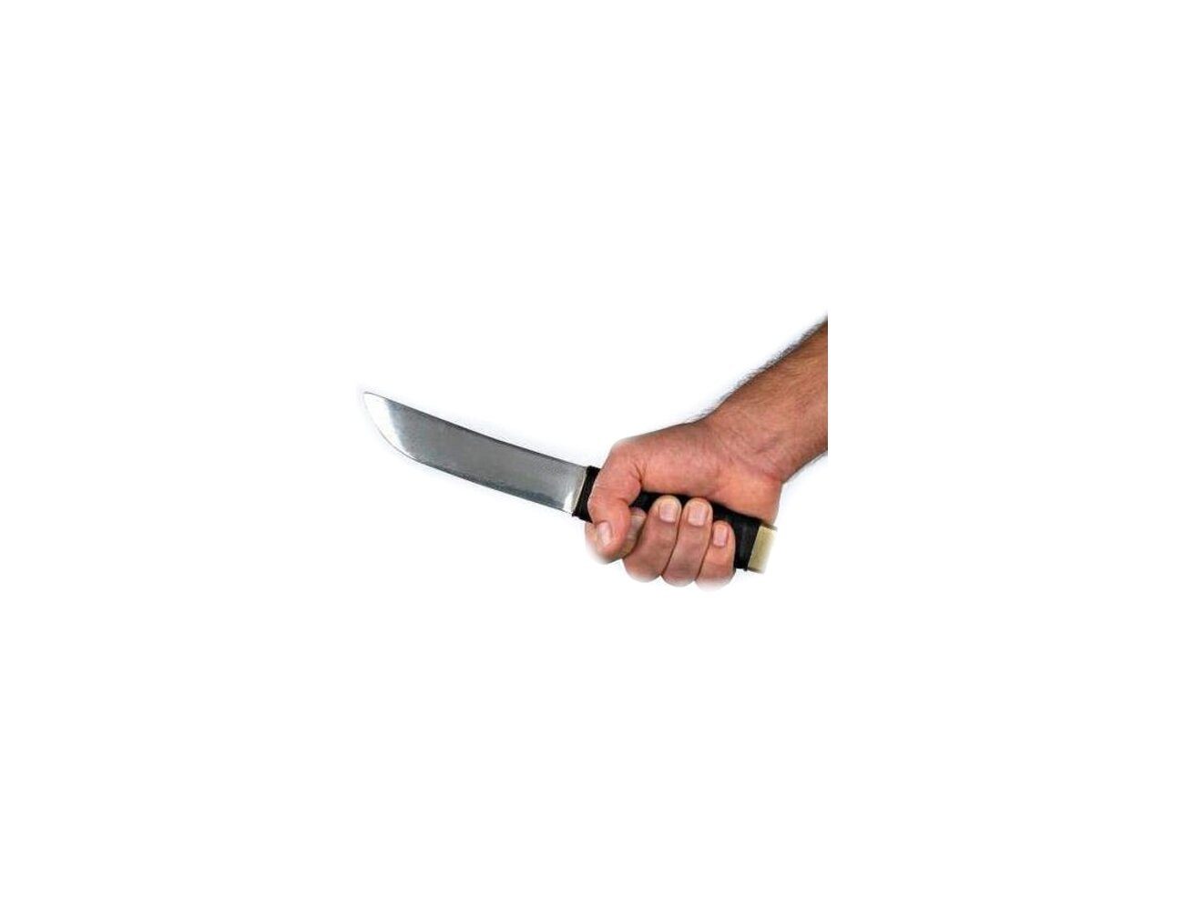 BAY-Sports Trainingshilfe Aluminiummesser mit Scheide Halster Trainings Messer Aluminium 28 cm, Aluminiummesser mit Scheide stumpf ca. 28 cm Mit umwicketem Griff