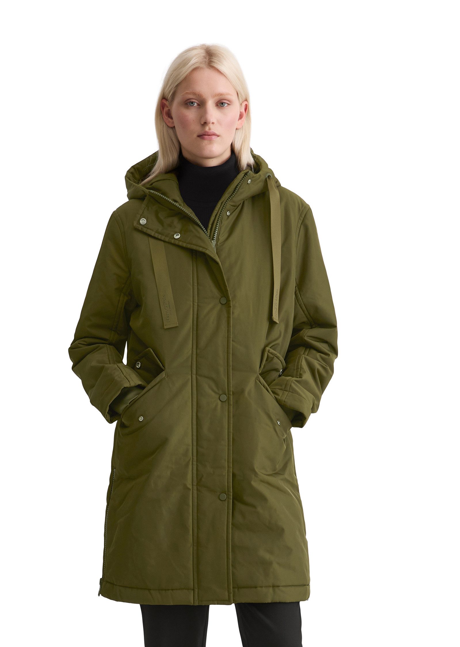 Marc O'Polo Outdoorjacke aus recyeltem Polyester-Twill WR günstig online kaufen