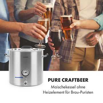 Klarstein Bierzapfanlage Brauheld Pur 25 Maischekessel