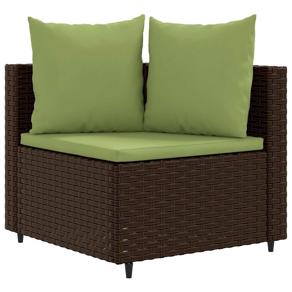 vidaXL Gartenlounge-Set 8-tlg. Garten-Sofagarnitur mit Kissen günstig online kaufen