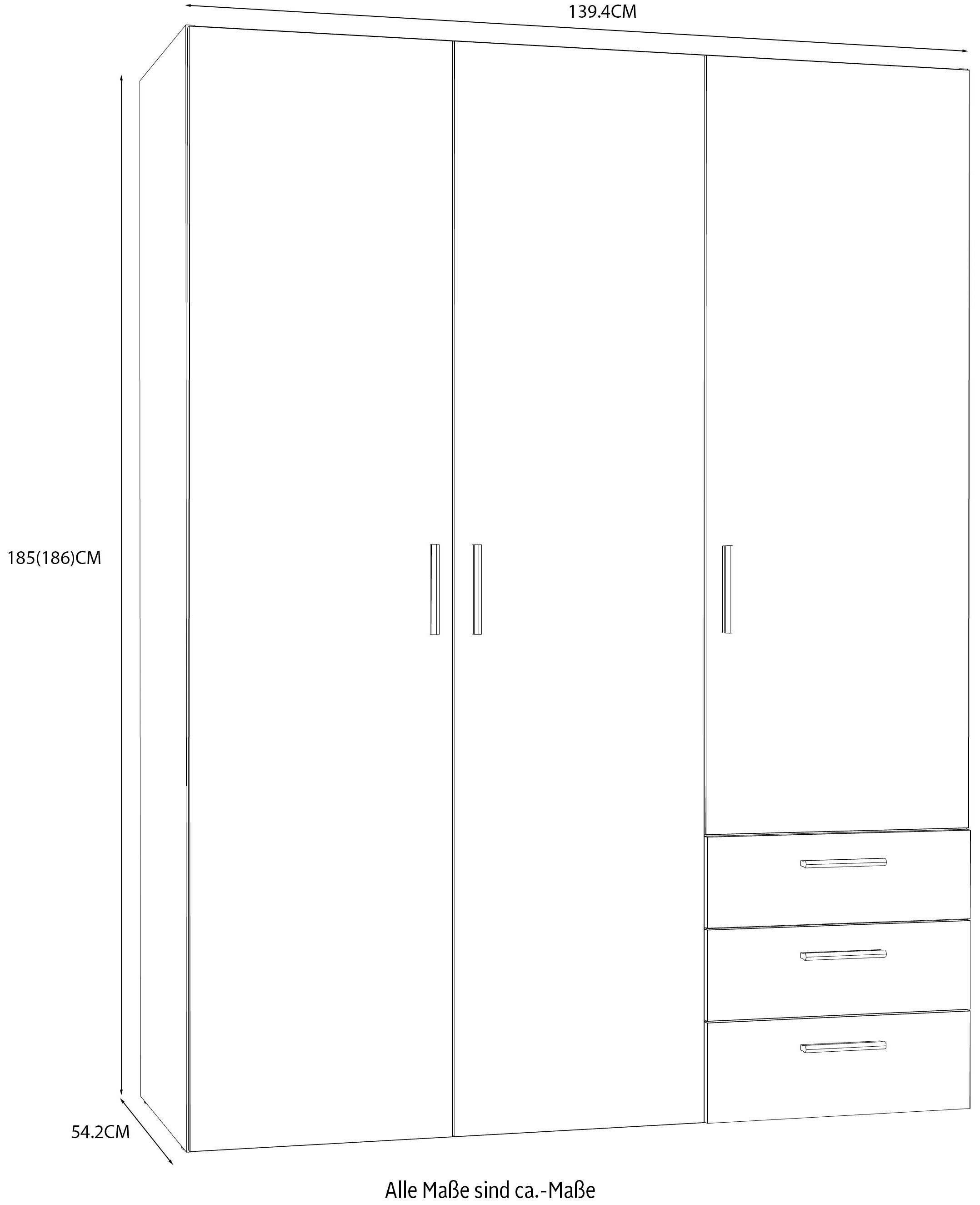 FORTE Kleiderschrank