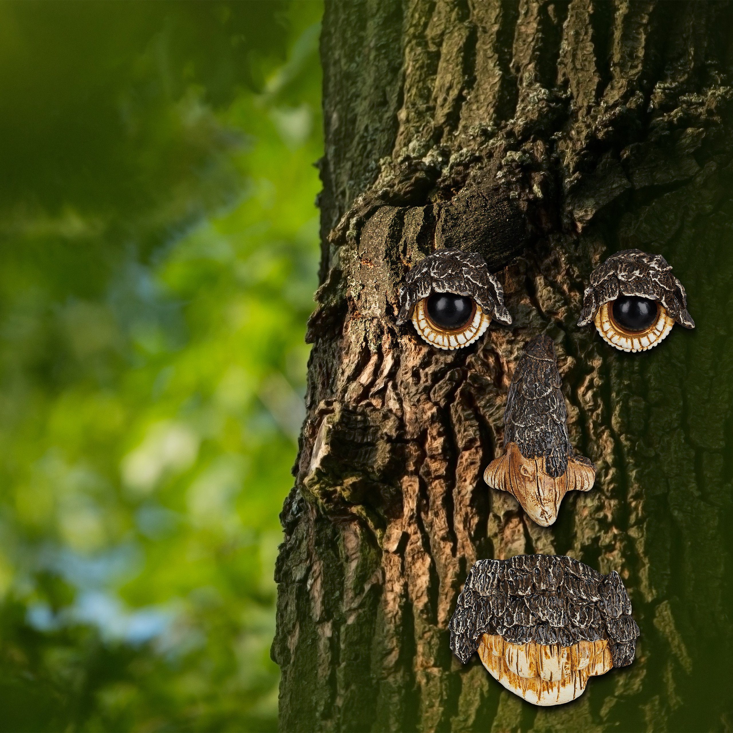 relaxdays Baumbehang Baumgesicht Naturgeist