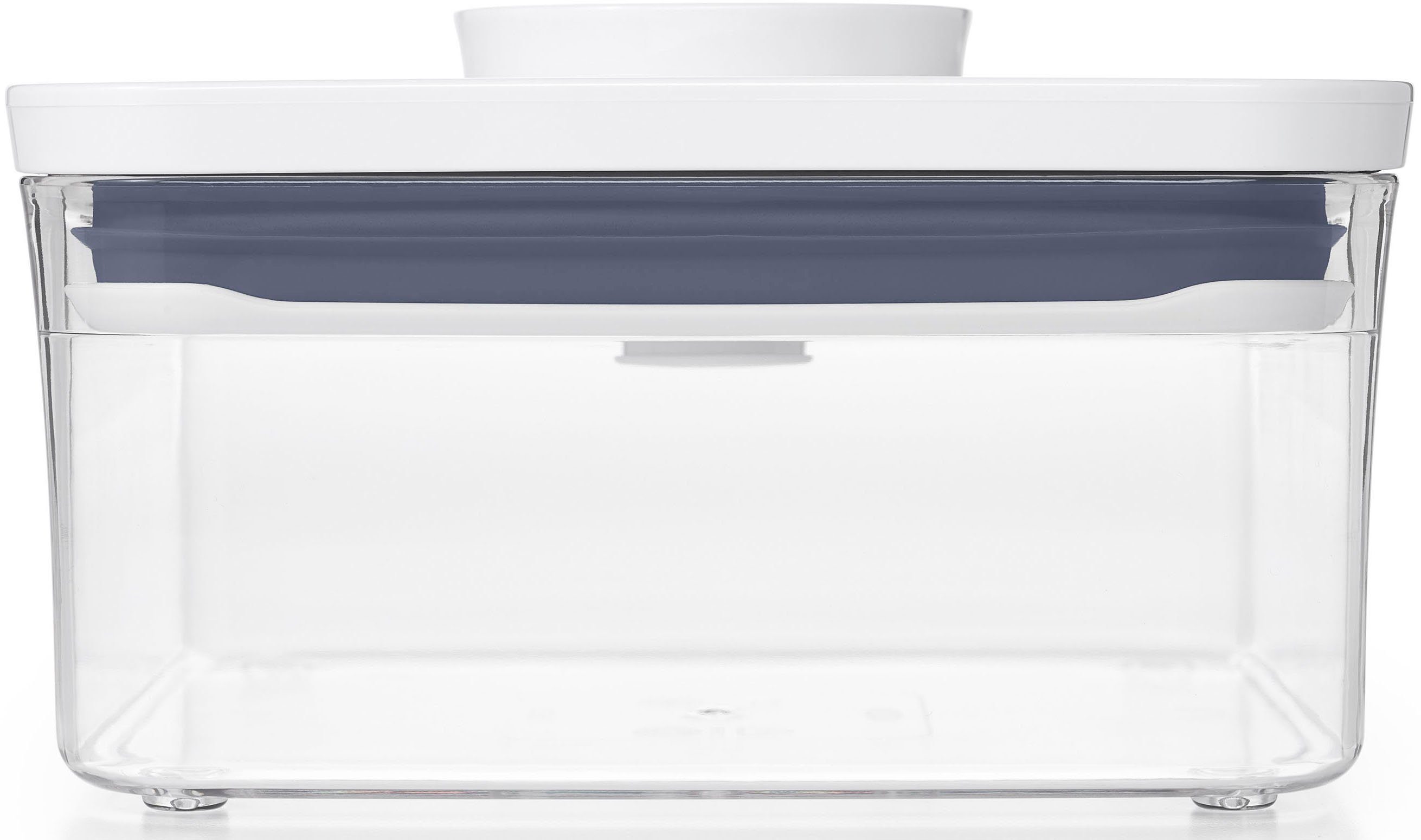 OXO Good Grips Vorratsdose, Kunststoff, (1-tlg), quadrat Mini, 1,1 L