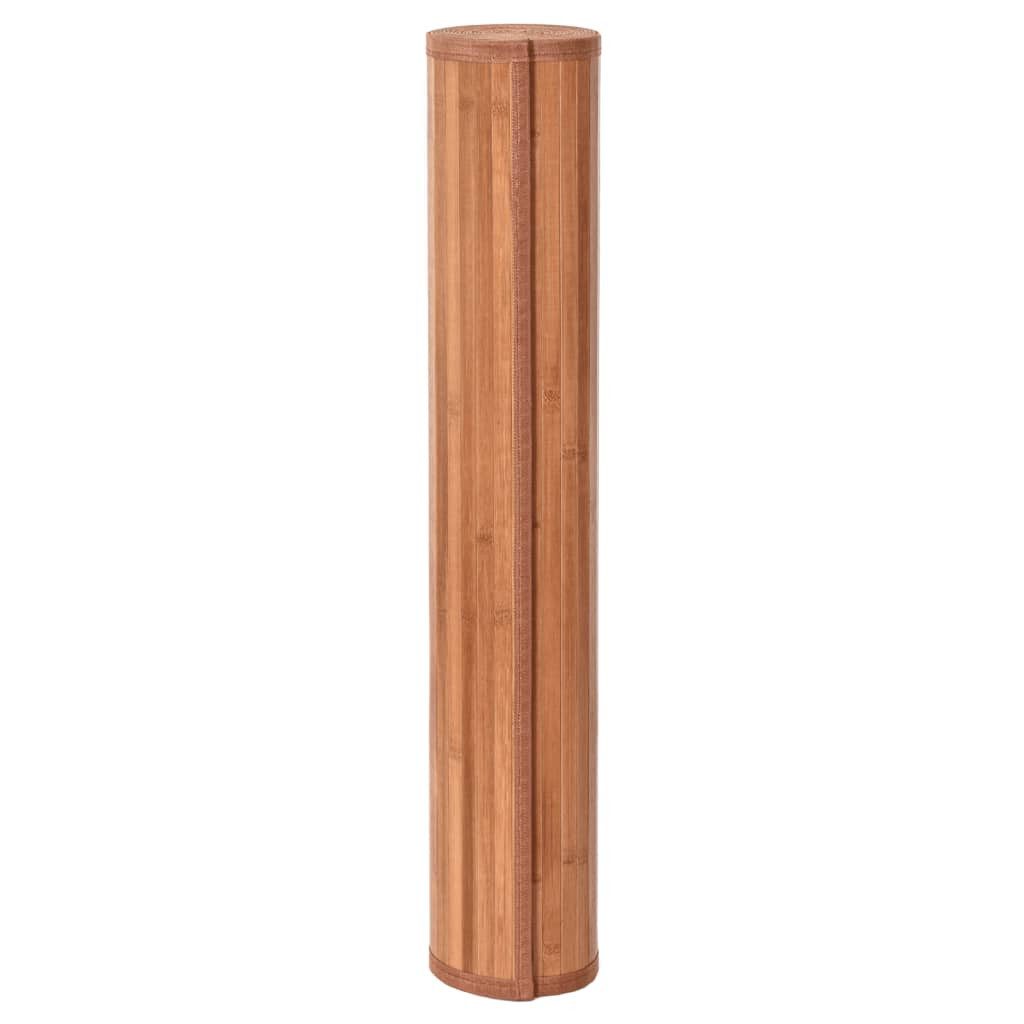 vidaXL Teppich Teppich Quadratisch Braun 100x100 günstig online kaufen