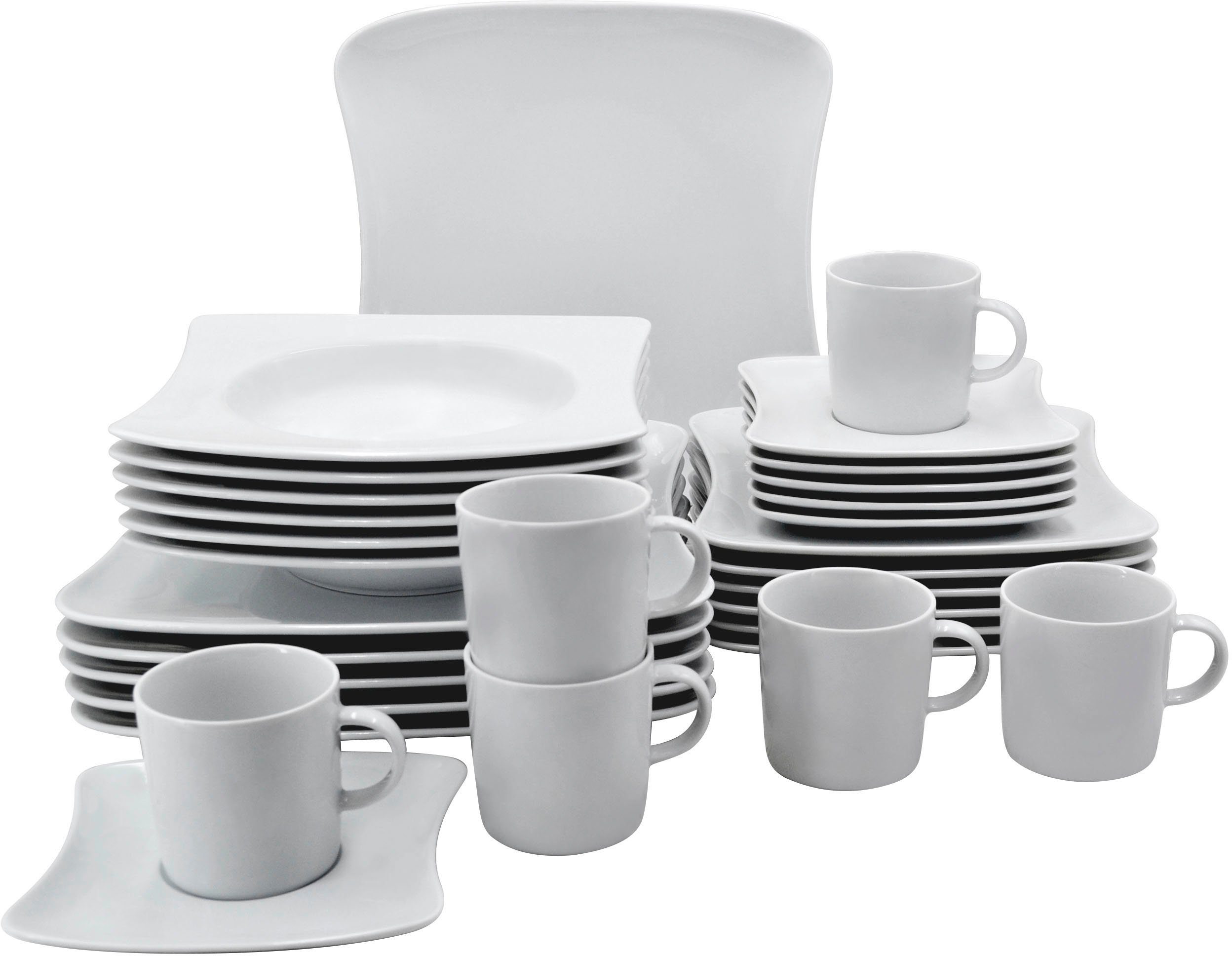 Kombiservice Geschirr-Set, Service SANDY