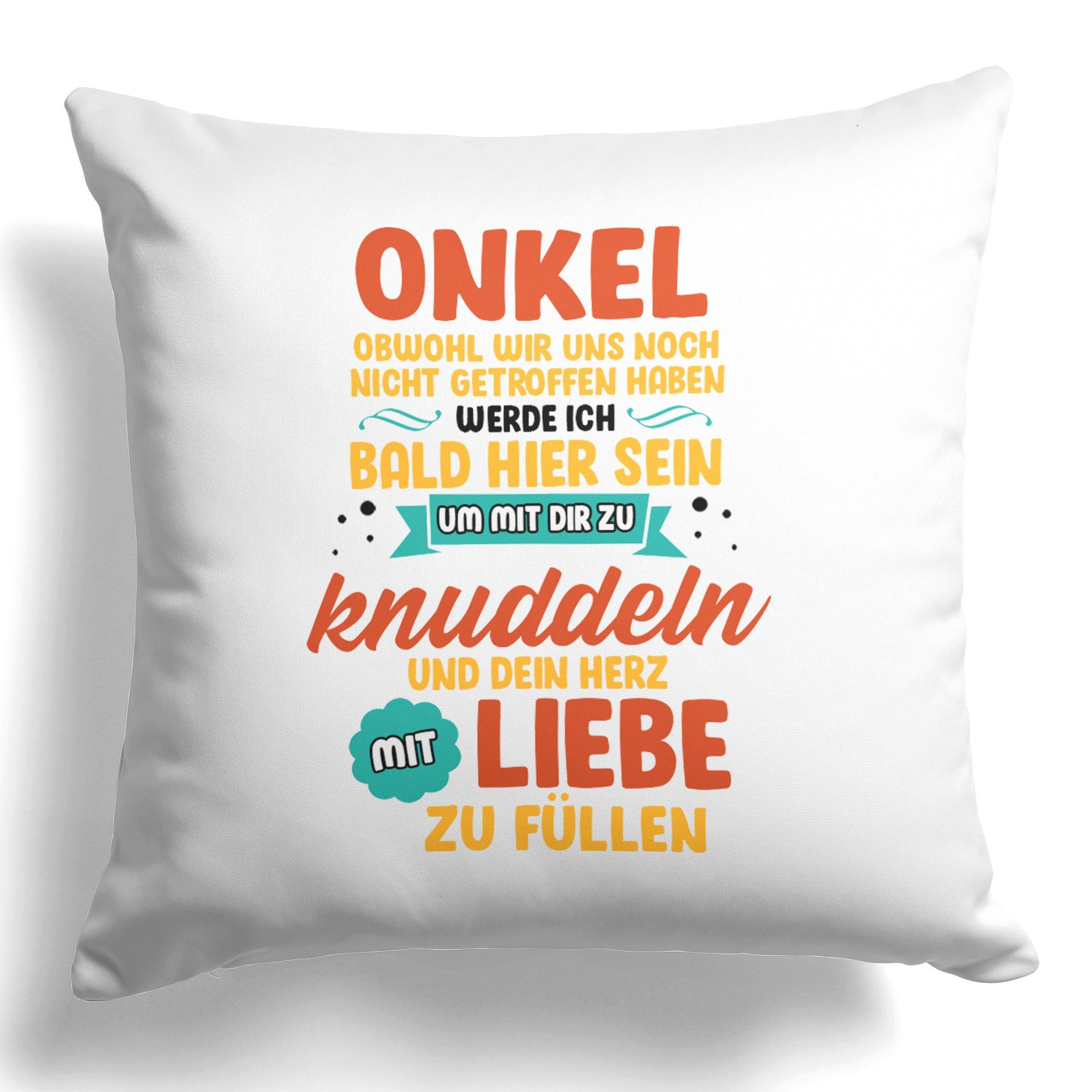 22Feels Dekokissen Du Wirst Onkel Schwangerschaft Geschenk Männer Deko