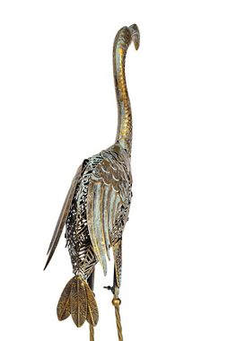 BIRENDY Dekofigur Birendy Riesige schöne Metall Figur Flamingo 95cm WG180228 Gartenfigur Dekofigur