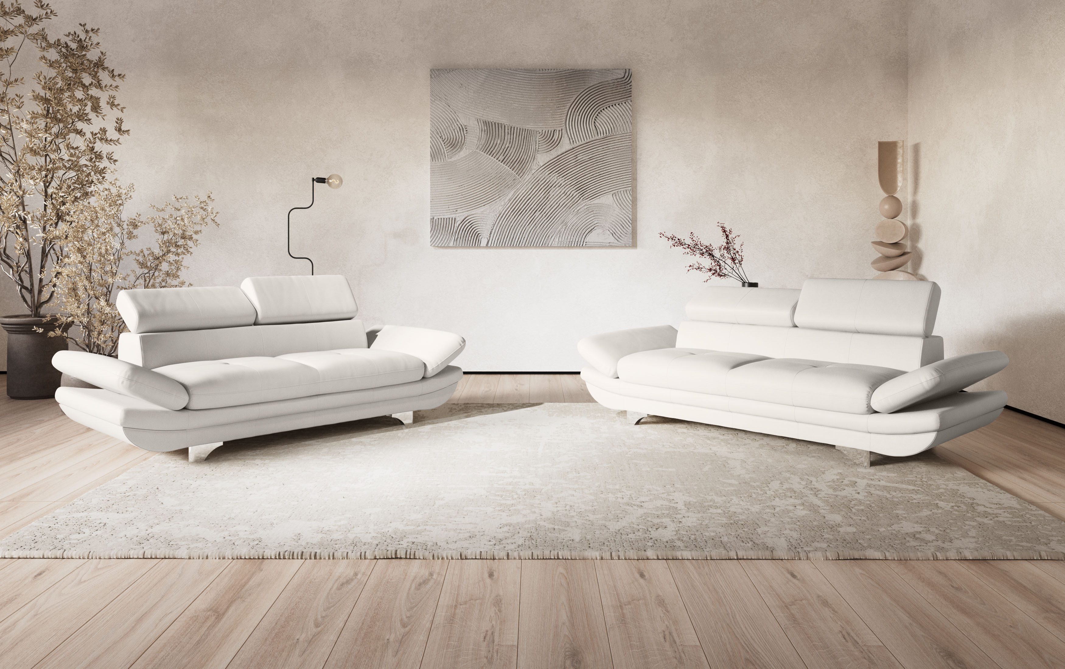 COTTA 2-Sitzer Enterprise, Big-Sofa, mit Armteilverstellung günstig online kaufen