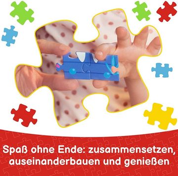 Trefl Puzzle Trefl, Puzzle, Ferienerinnerungen, von 12 bis 24 Teilen, 4 Sets, Peppa Pig, Puzzleteile
