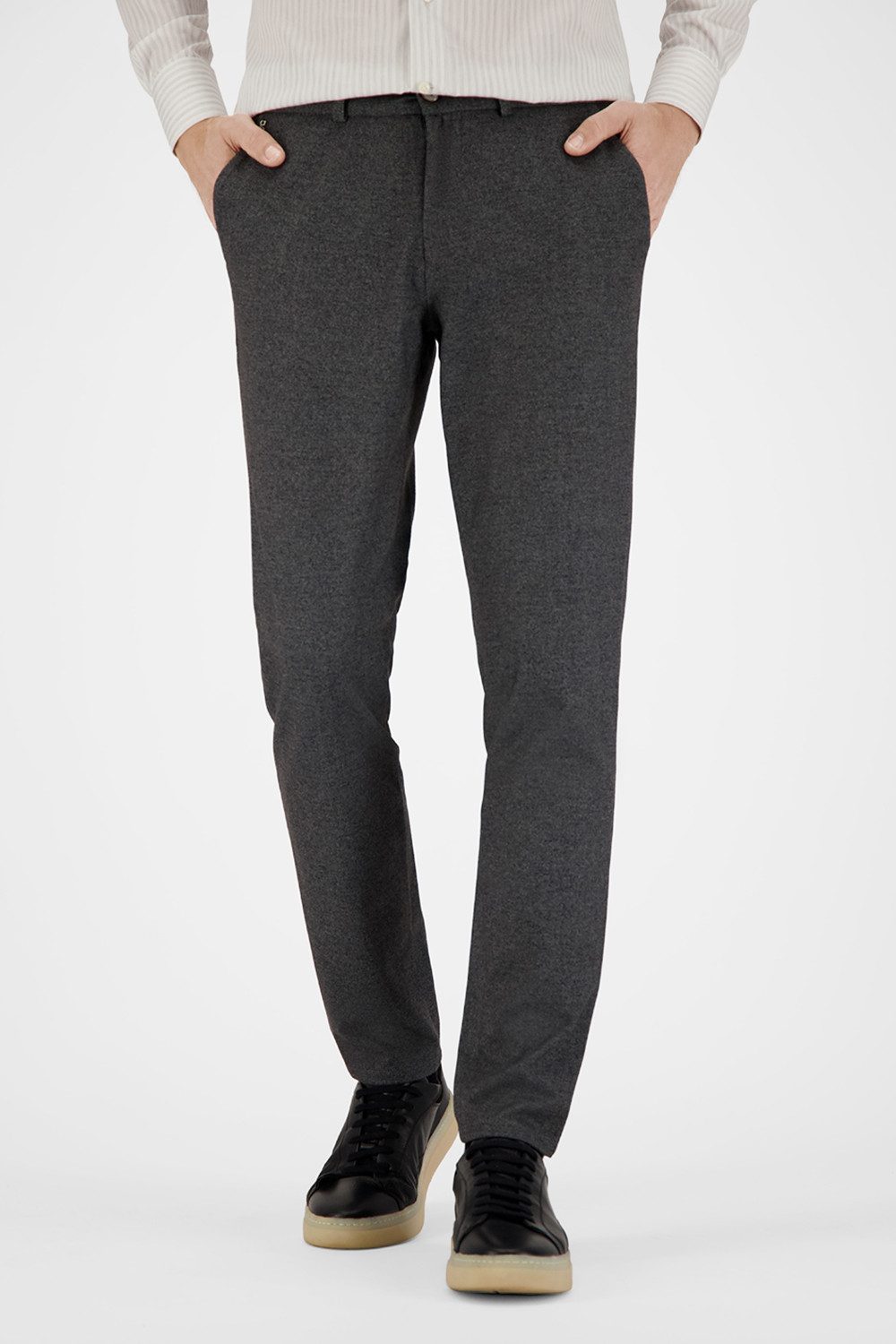 Atelier GARDEUR Tapered-fit-Jeans TONIC Easy Pants Tapered Jersey Punta di Milano Jersey mit kühlem Griff