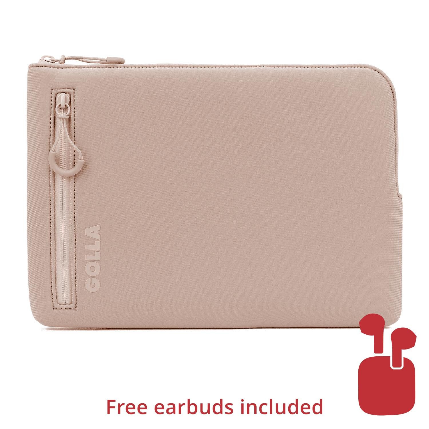 GOLLA Aufkleber Golla Laptop Sleeve 14" Cream - Laptoptasche Neopren Laptop Tasche +