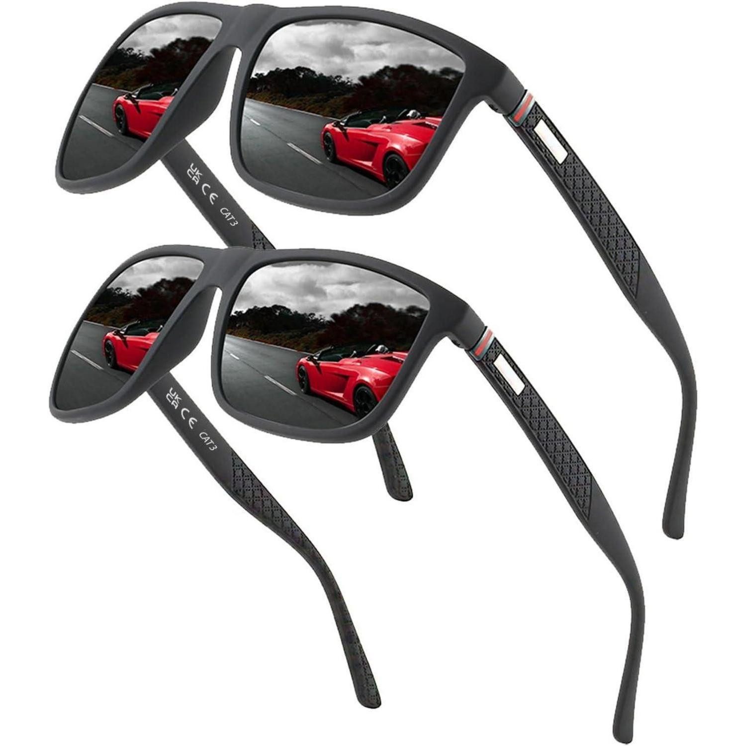LuxusKollektion Pilotenbrille Sonnenbrille Unisex polarisiert Pilotenform UV400