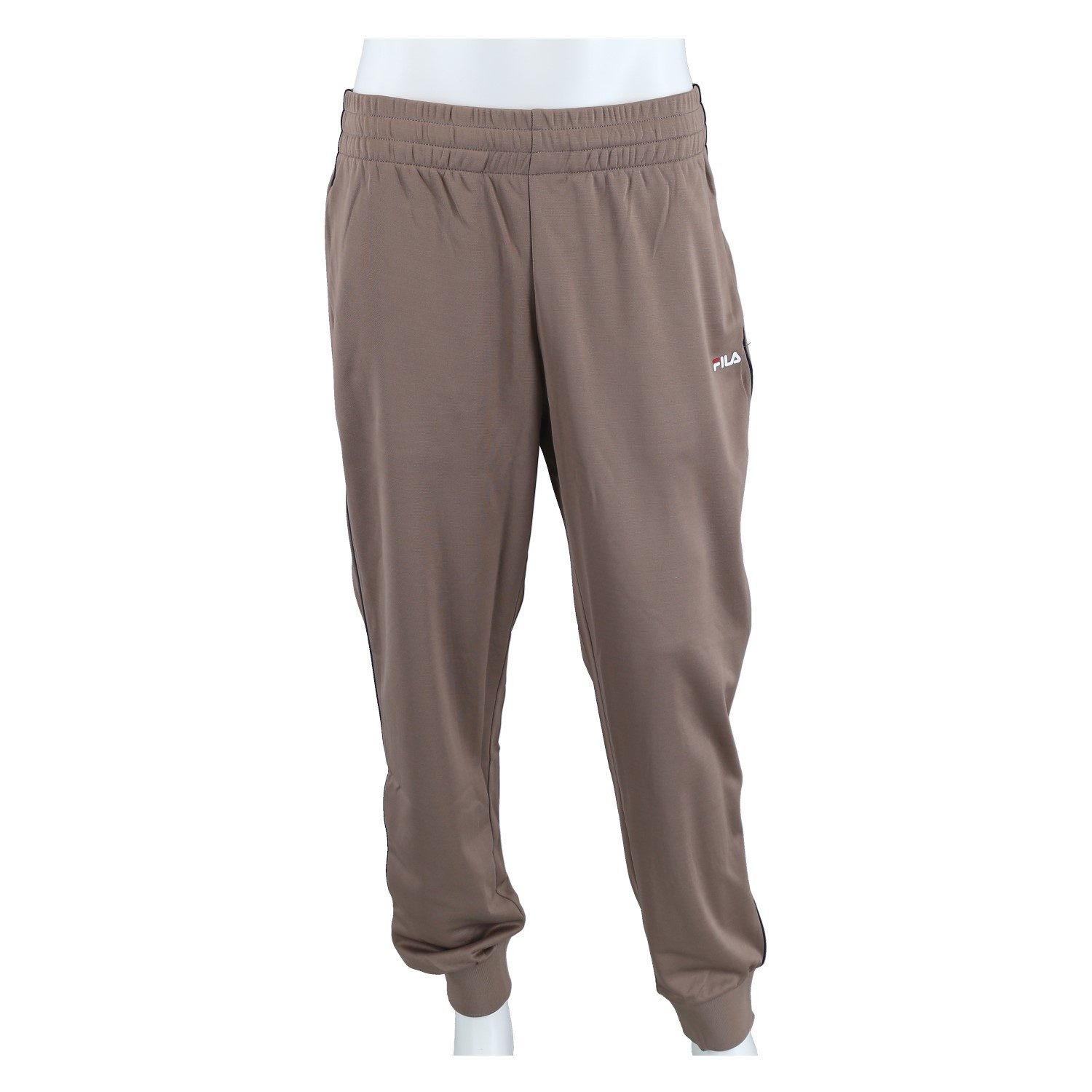 Fila Sweathose Freizeithose Sagano (Sweathose, 100% Polyester) lang - taupe braun