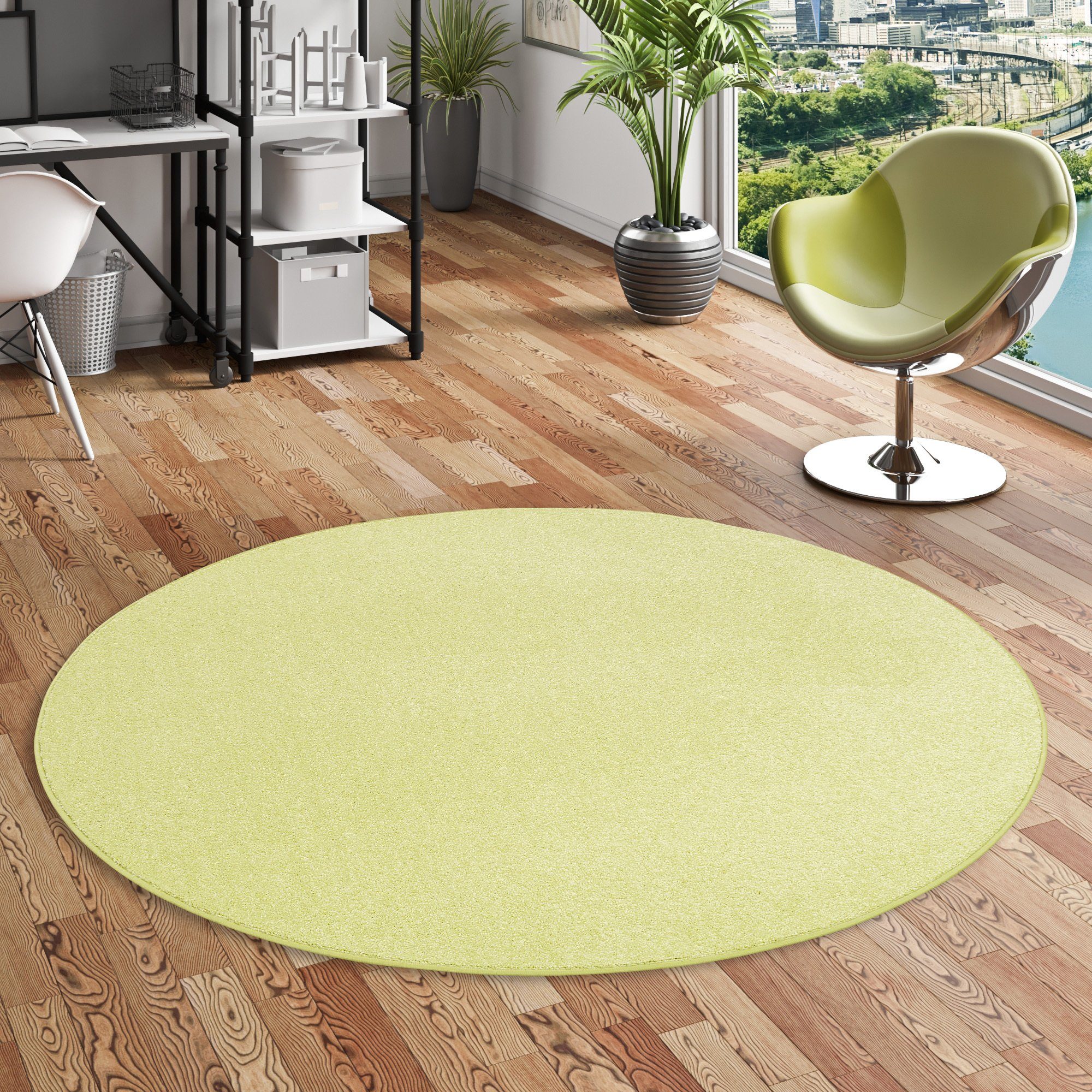 Snapstyle Veloursteppich Hochflor Velours Teppich Luna günstig online kaufen