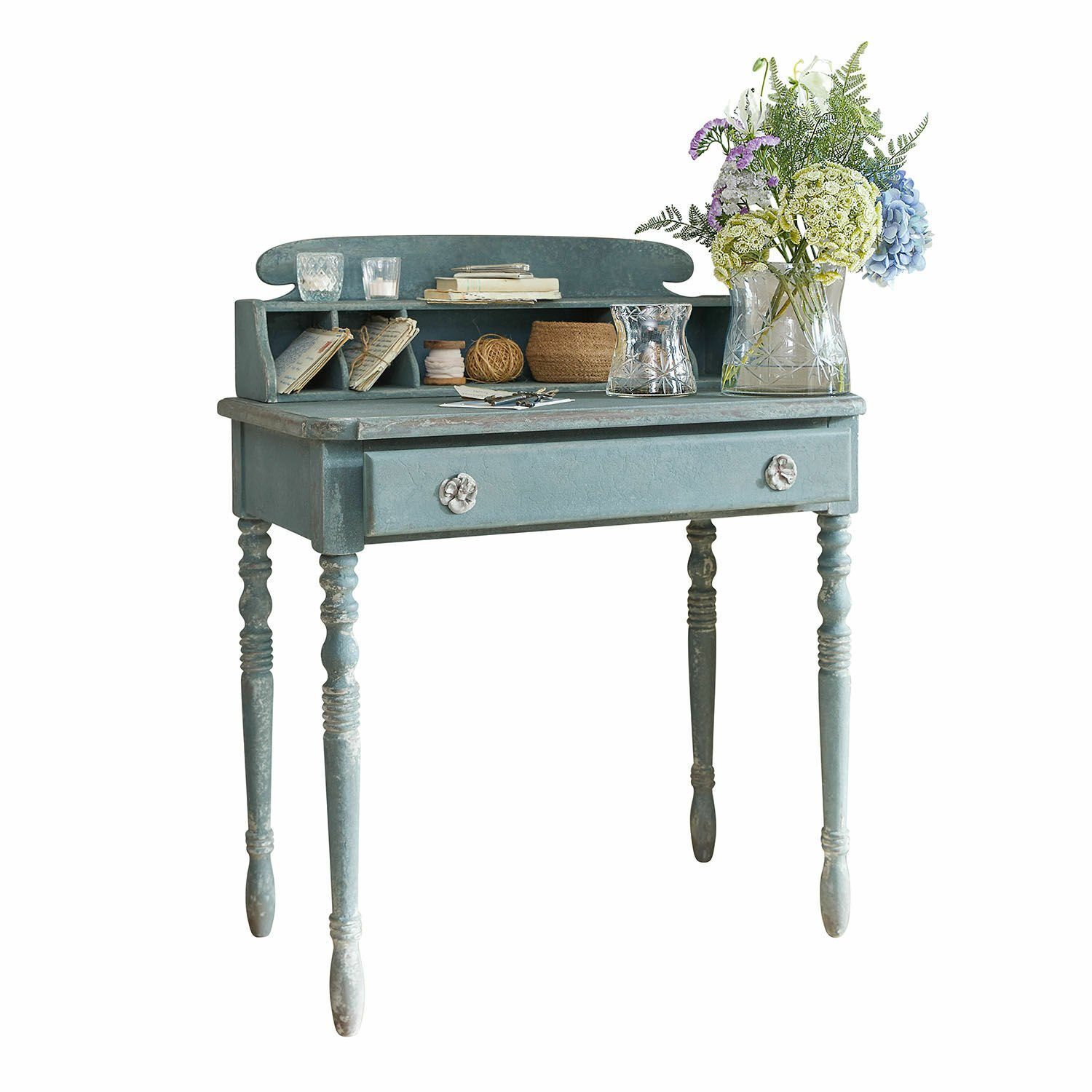 Mirabeau Konsole Sekretär Lartigue antikblau günstig online kaufen