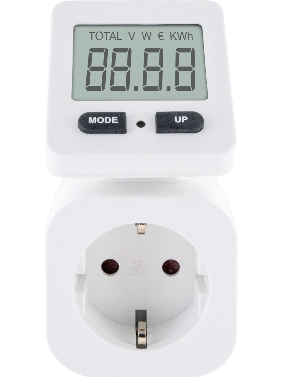 Schwaiger Energiekostenmessgerät Schwaiger Energiekosten Messgerät STEM1080 Display