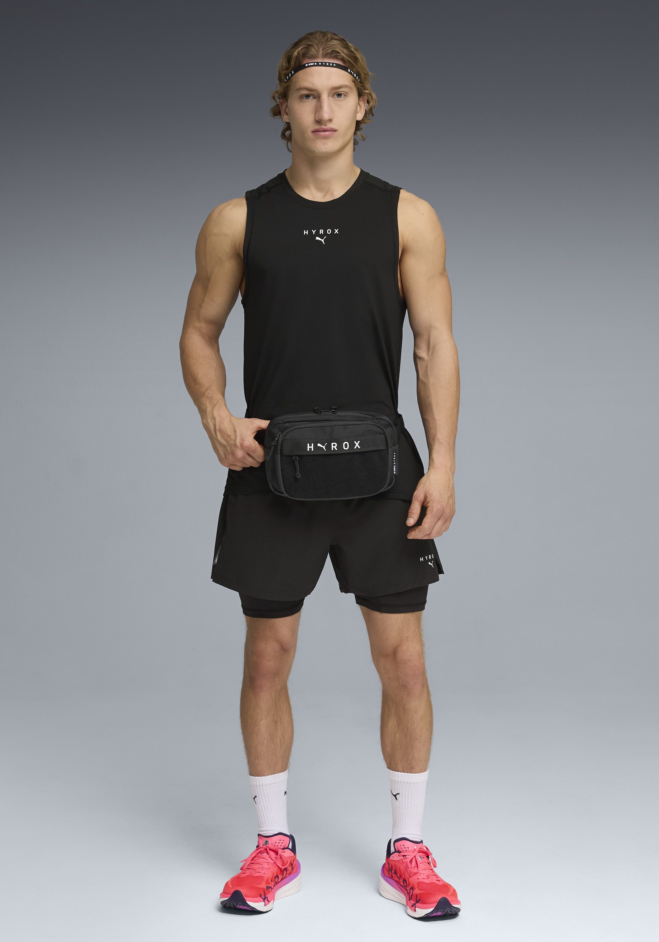 PUMA Tanktop M X HYROX DRYELITE TRAINING TANK ärmelloses Design, sportlicher Stil, Rundhalsausschnitt