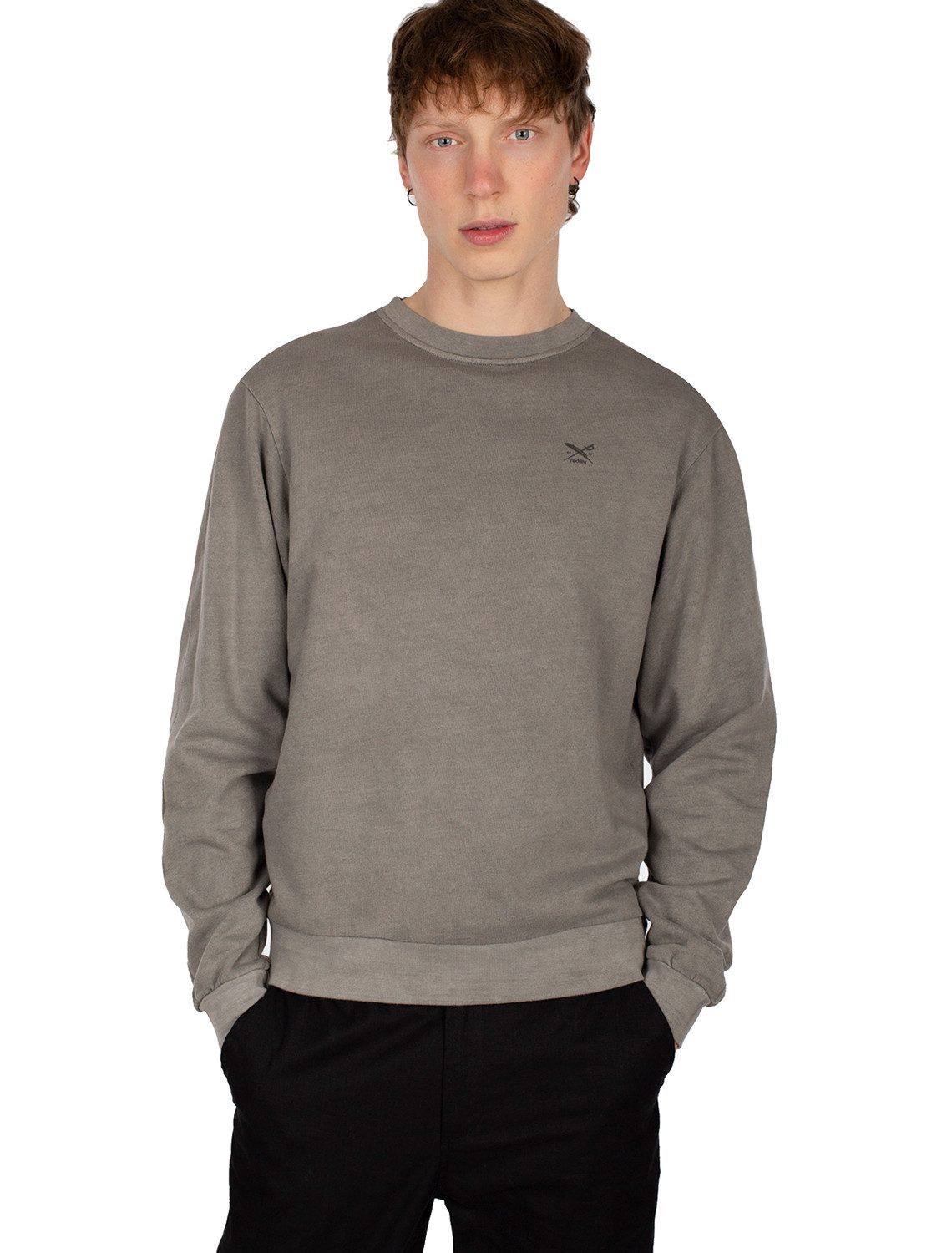 iriedaily Sweatshirt IrieDaily Waterkeeper Crew Sweat (1-tlg) Stück gefärbt