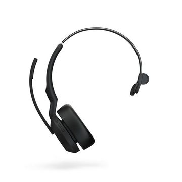 Jabra Evolve2 55 MS Kopfhörer (Active Noise Cancelling (ANC), Bluetooth, monaural USB-A)