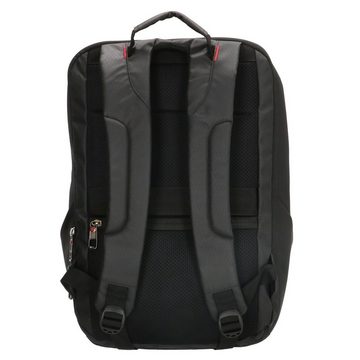 HTI-Living Laptoprucksack Laptoprucksack mit Tabletfach Schwarz (1-tlg), Notebooktasche