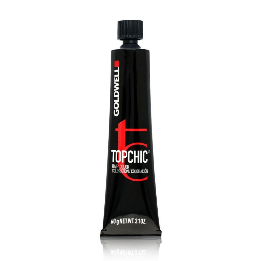 Goldwell Haarpflege-Set, TopChic, Permanentes Haarfärbemittel, Blonding Cream Ash, 60 ml