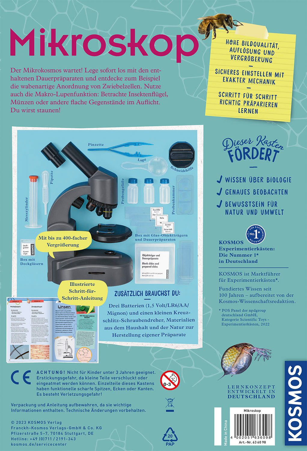 Kosmos Experimentierkasten Mikroskop