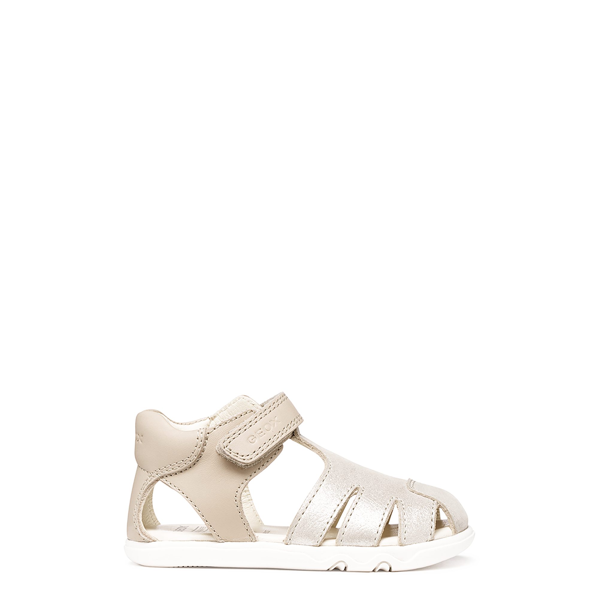 Geox GEOX STEPPIEUP, Sandalen, Gold, Kinder Sandale