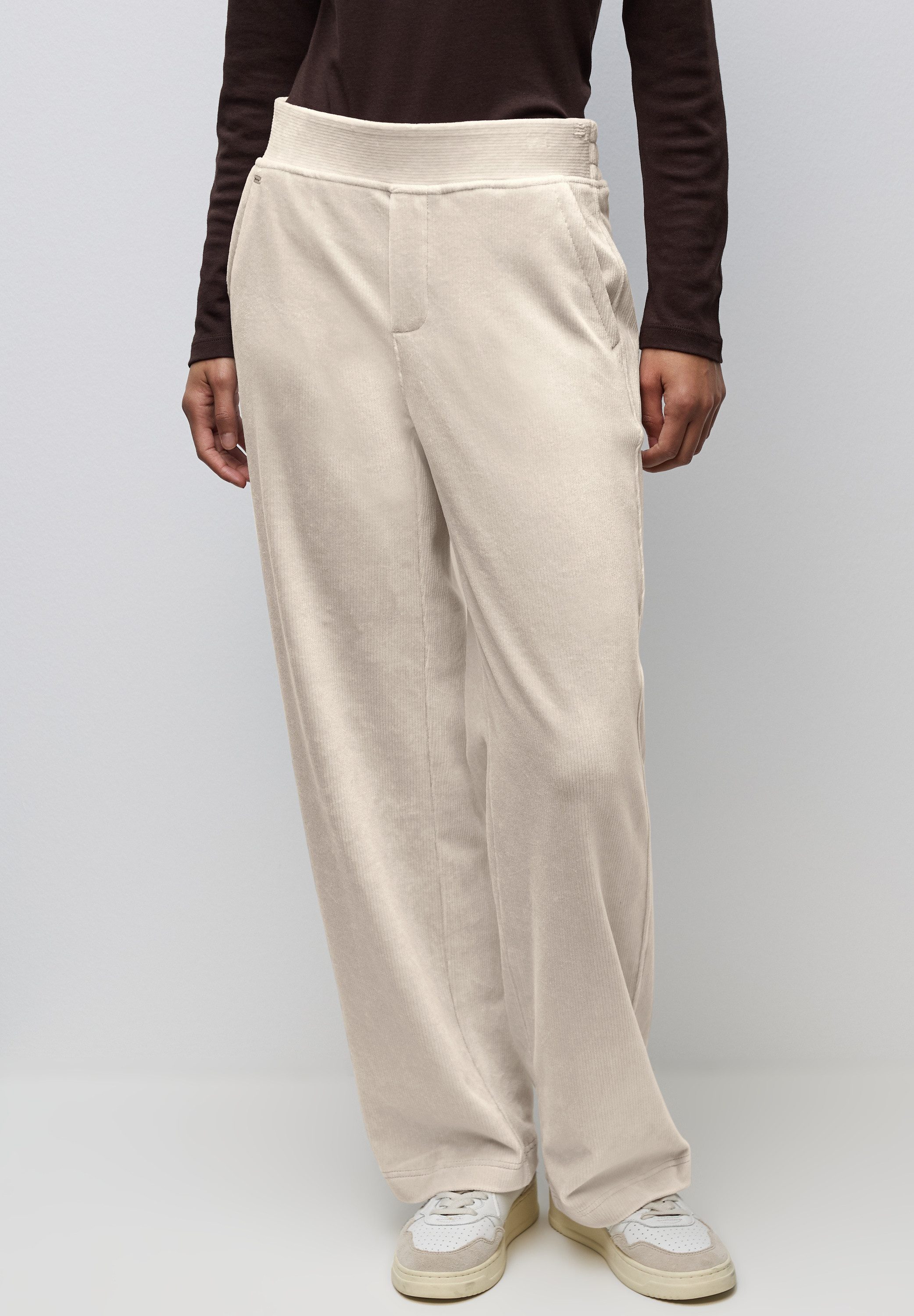 STREET ONE Cordhose High Waist