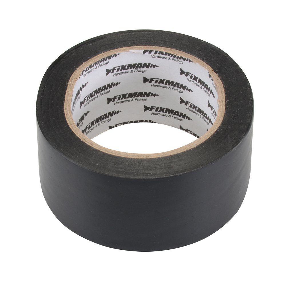 Silverline Isolierband Isolierband 50 mm x 33 m schwarz