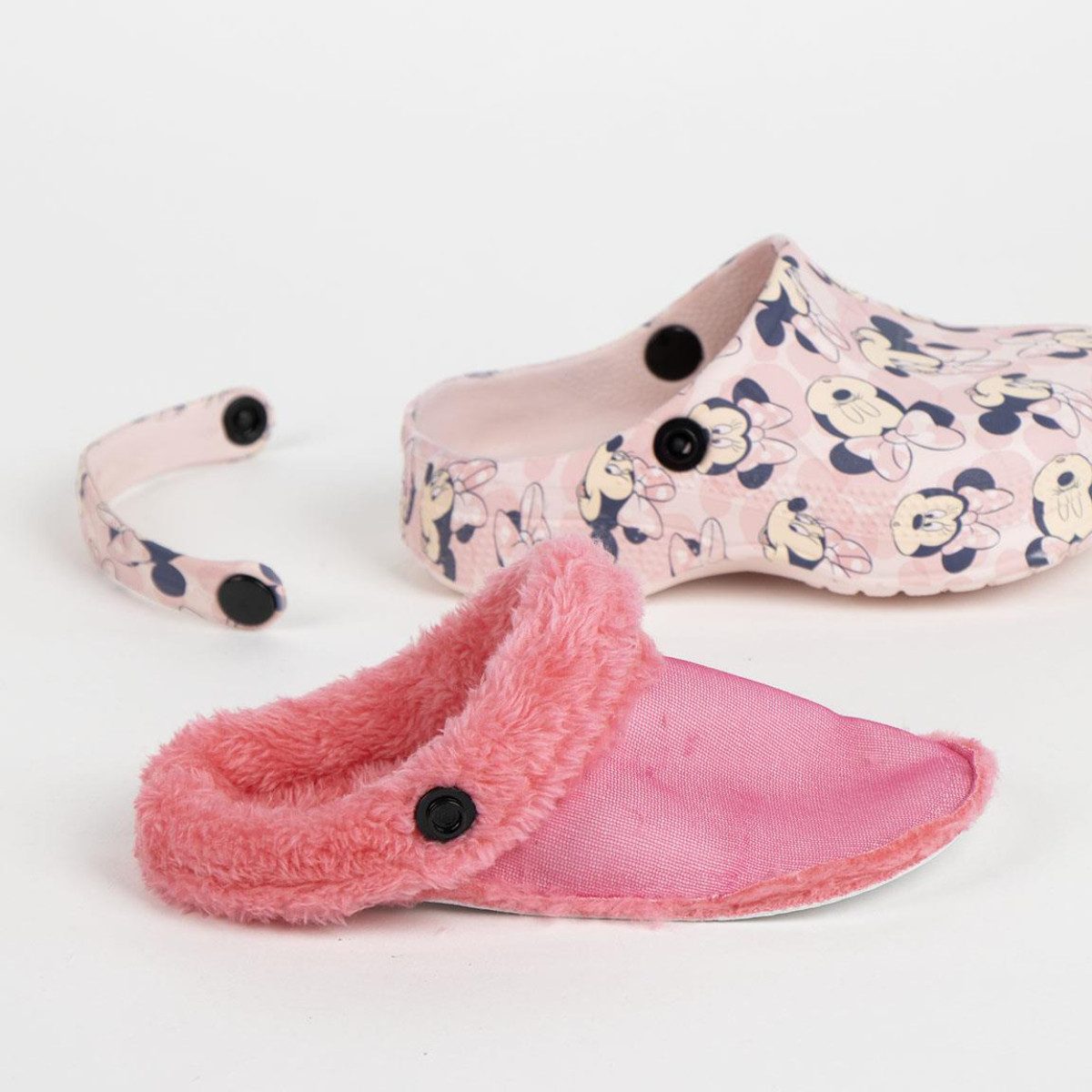 Cerda Disney Minnie Clogs Kinder – Hausschuhe mit Fleece, Indoor Slipper Clog – Bild 5 von 5