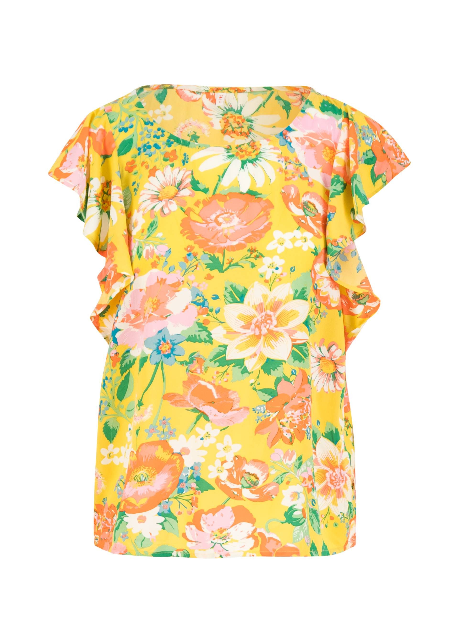 Blutsgeschwister Kurzarmbluse Sommer Top Lovebirds Wings - Bluse Damen - Blusentop -Shirtbluse