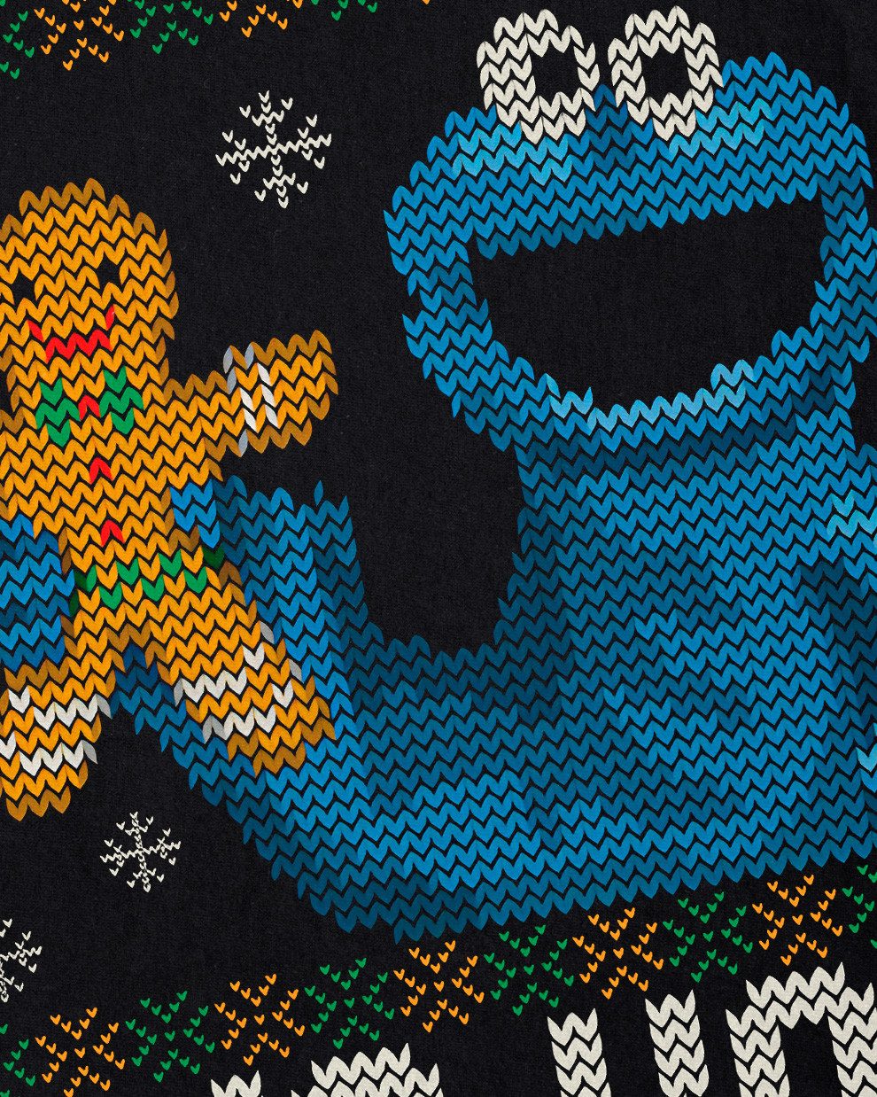 style3 T-Shirt All I Want kekse sesamstraße plätzchen backen weihnachten pu günstig online kaufen