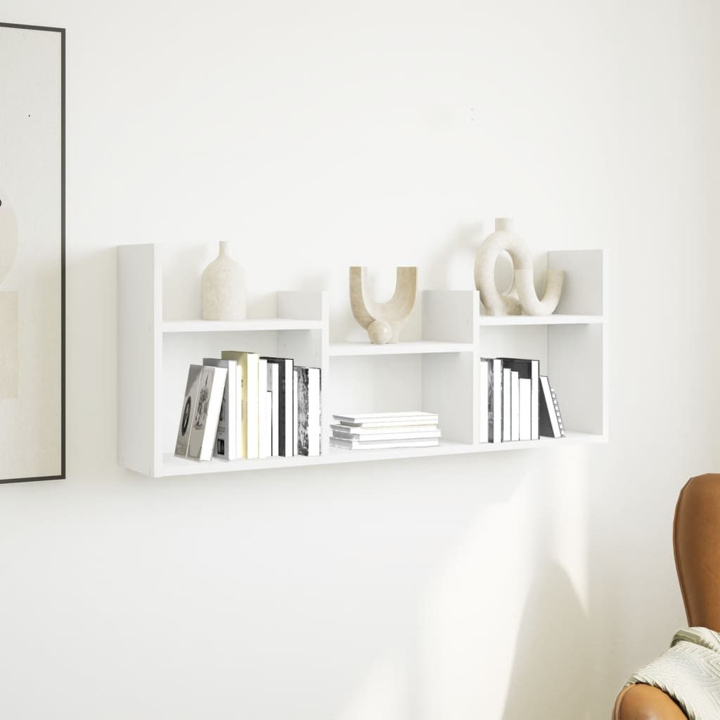 vidaXL Regal Wandschrank 100x18x40 cm Weiß günstig online kaufen