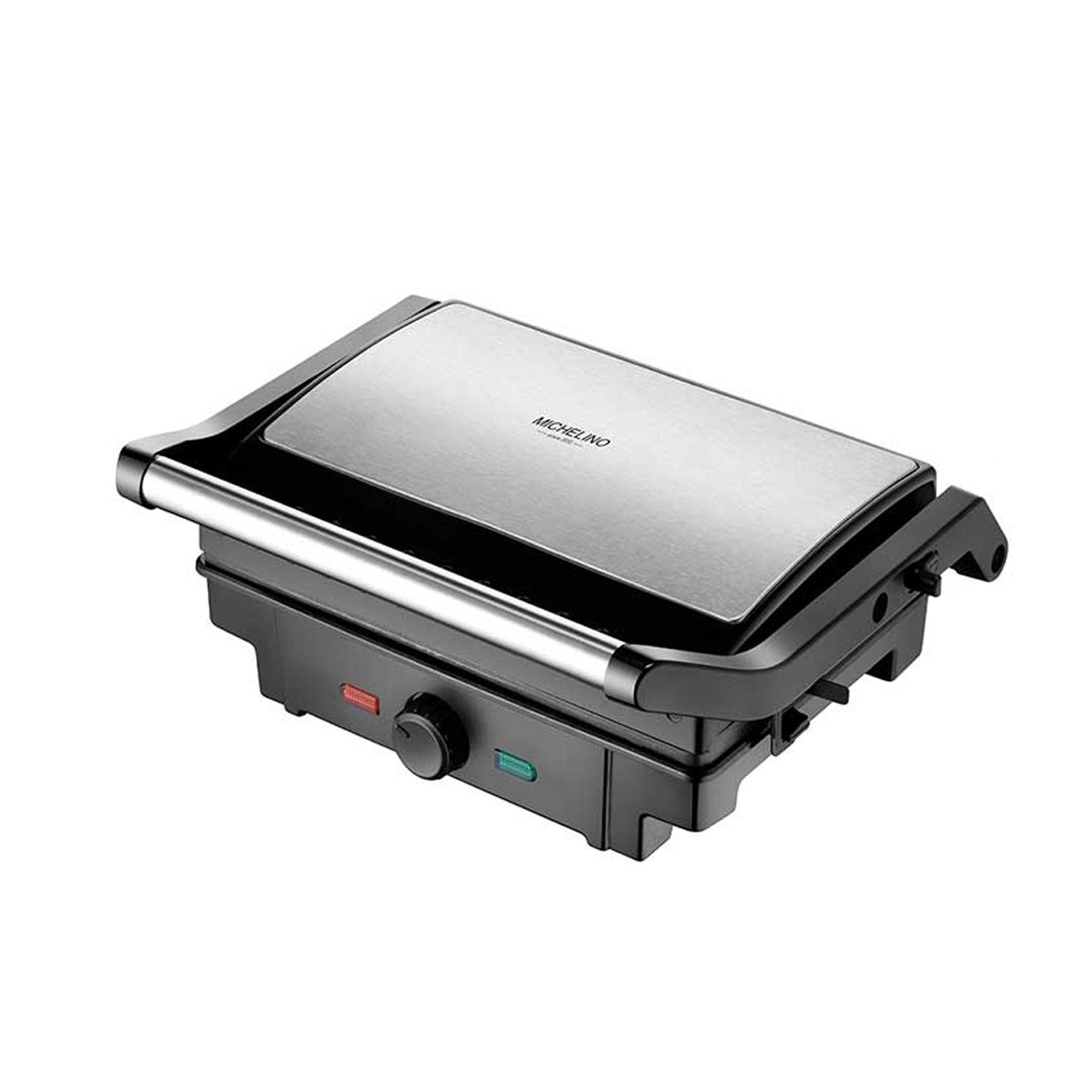 Michelino Kontaktgrill Kontaktgrill Tischgrill 1600 W, Elektrogrill