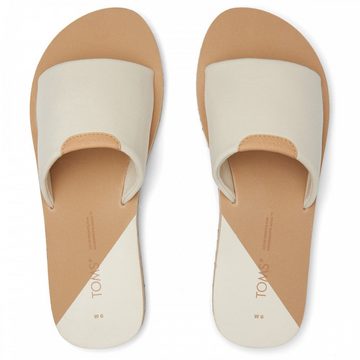 TOMS Carly Sandale White, vegane Sandalen Sandale