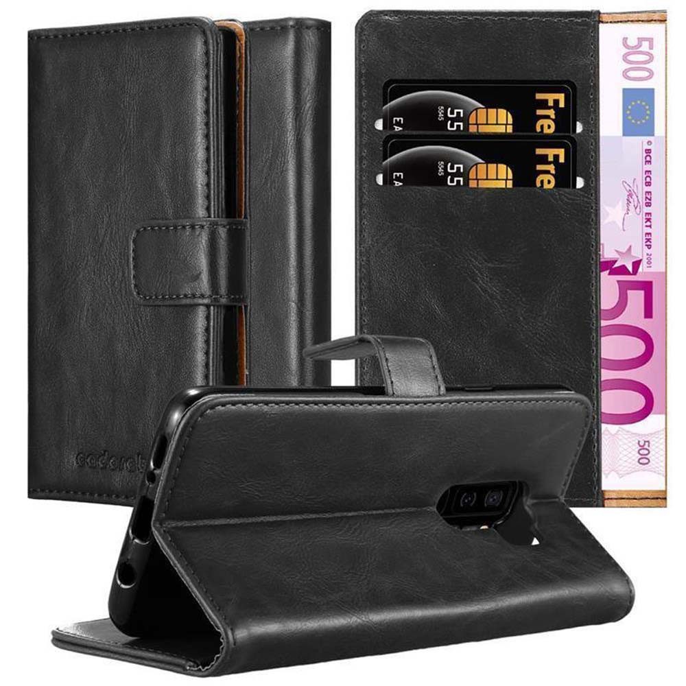 Cadorabo Handyhülle für Samsung Galaxy S9 PLUS Hülle Samsung Galaxy S9 PLUS, Klappbare Handy Schutzhülle - Hülle - mit Standfunktion und Kartenfach
