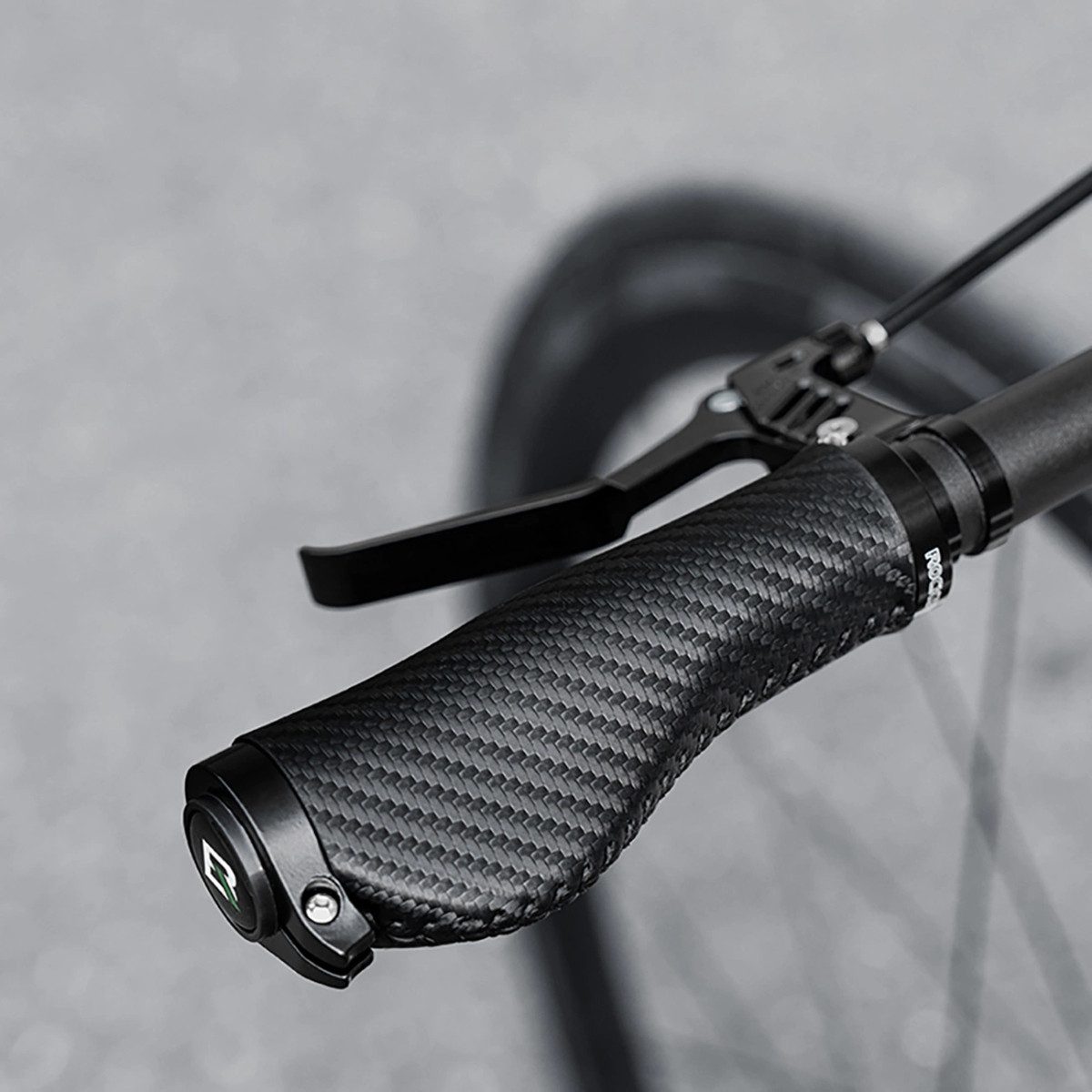 ROCKBROS Fahrradlenkergriff Rockbros Bike Grips Twisted Ergonomische Anti-Rutsch-Griffe - Schwarz