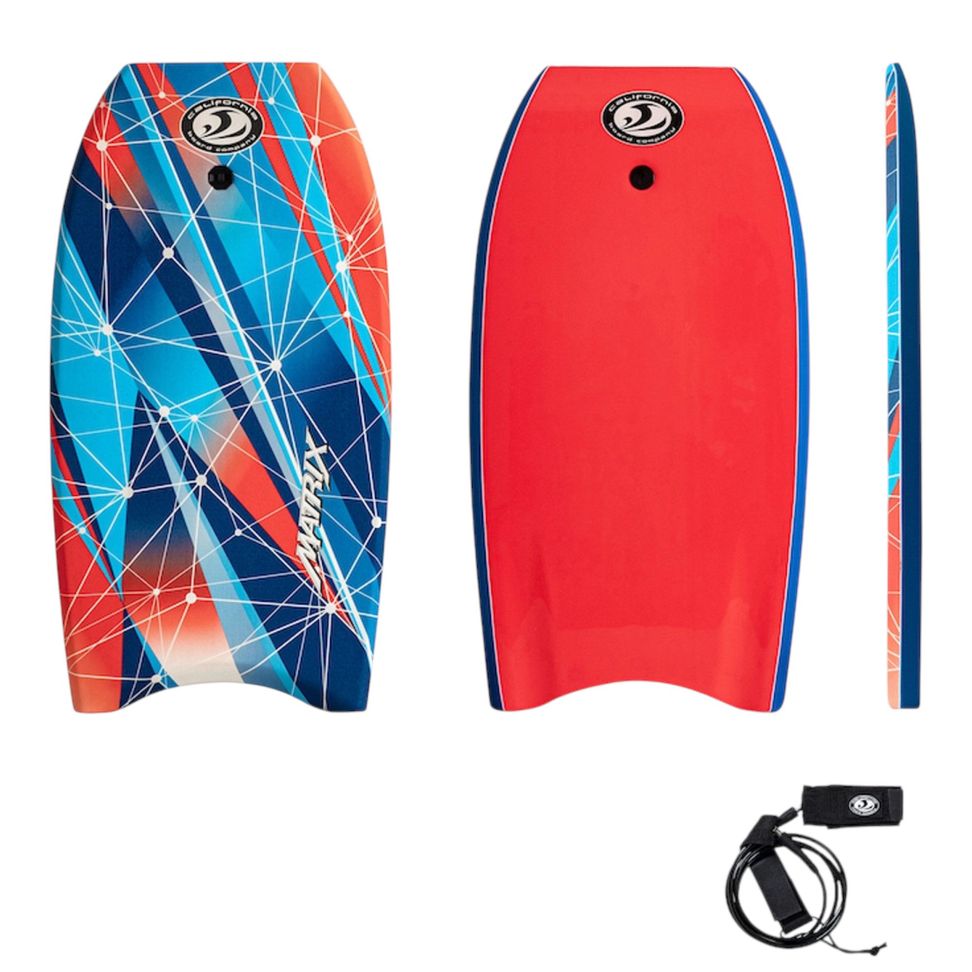 SUP-Board CBC MATRIX Bodyboard 41.5 Zoll Surfboard Bodysurfen Wassersport Leash